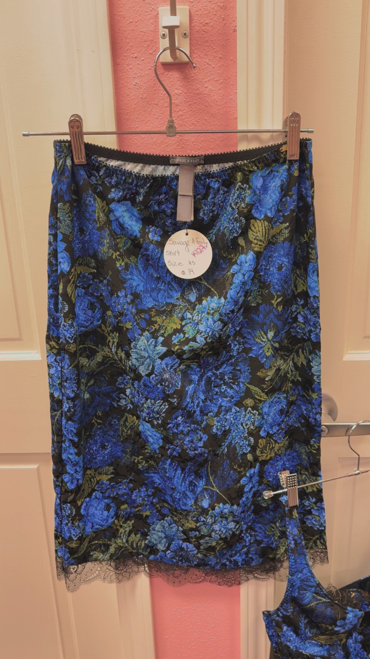 Savage X Fenty NWT Corset + Slip Skirt SET Size XS
