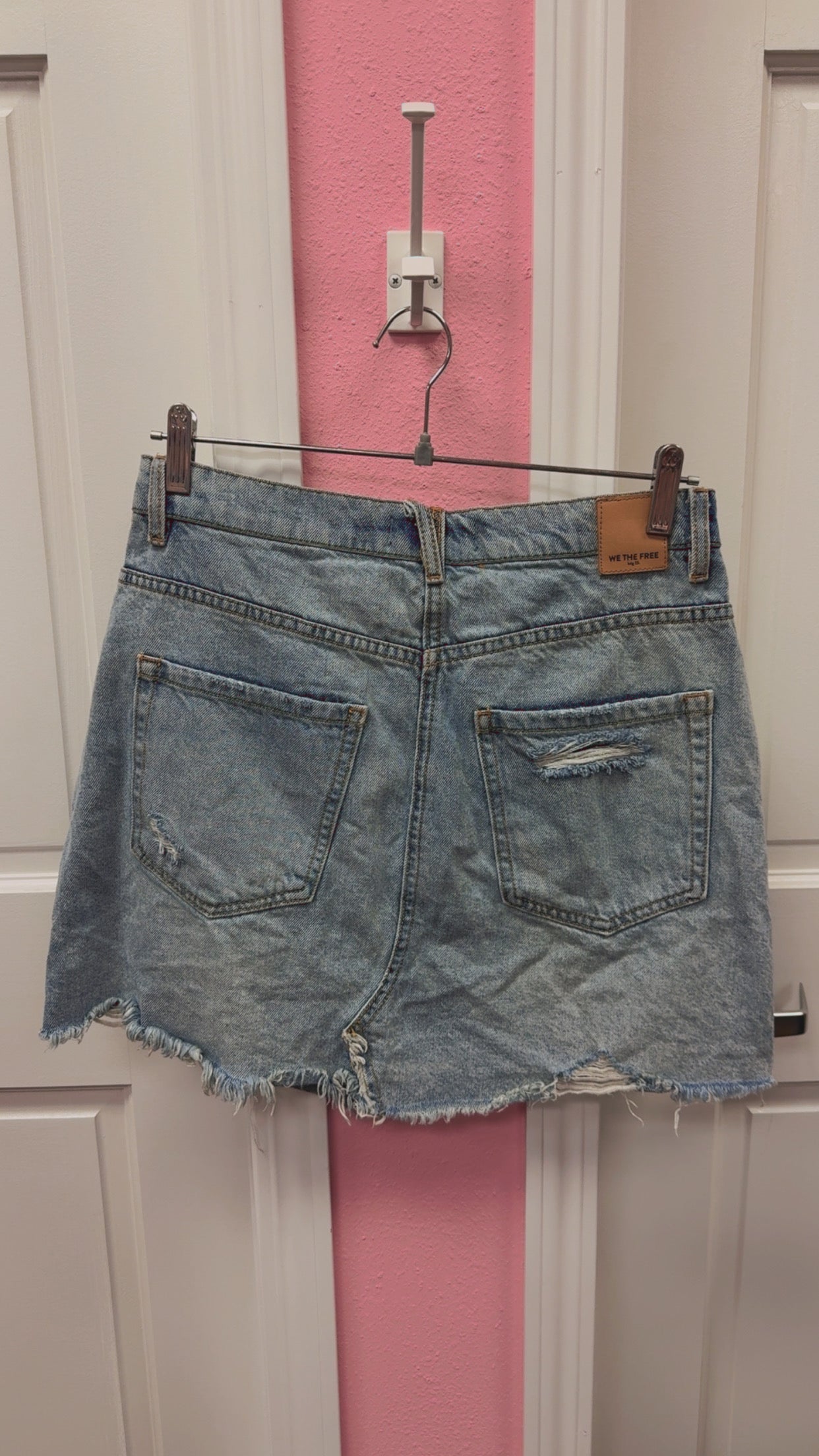 Free People ‘We The Free’ Denim Skirt Size 30