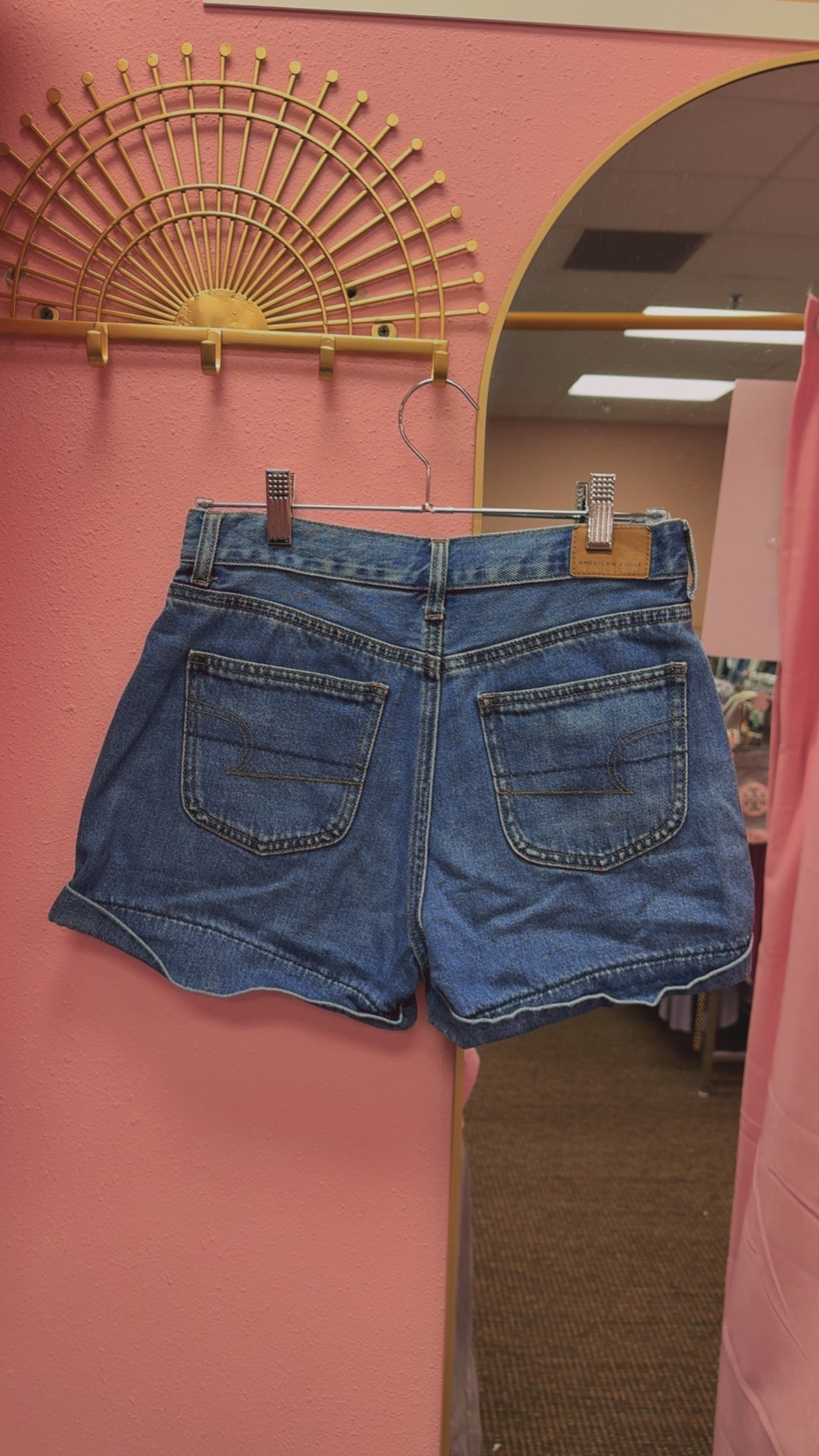 American Eagle Mom Shorts Size 0