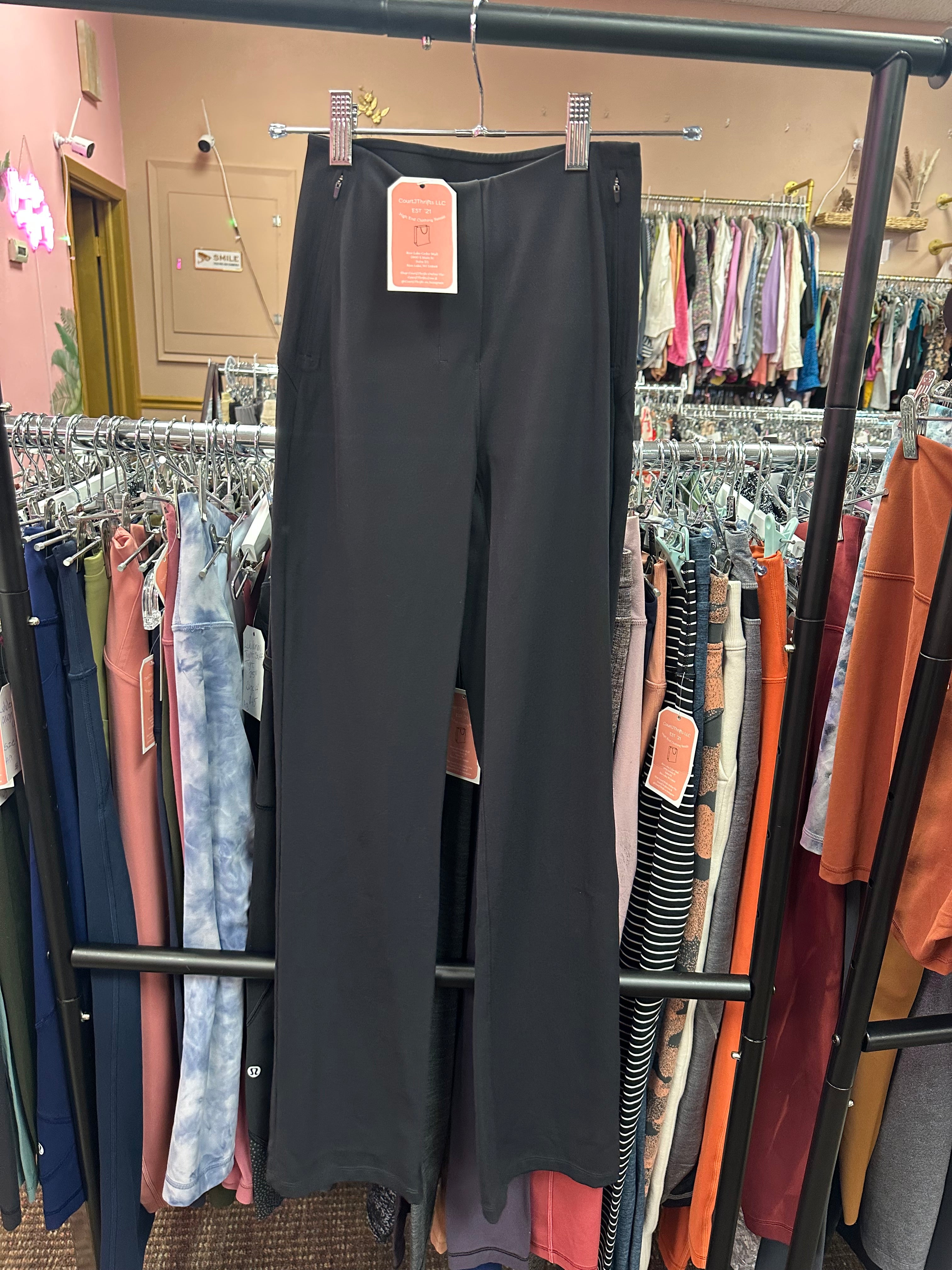 Lululemon Smooth Fit Pull On Hi-Rise Pull On Pant Size 0