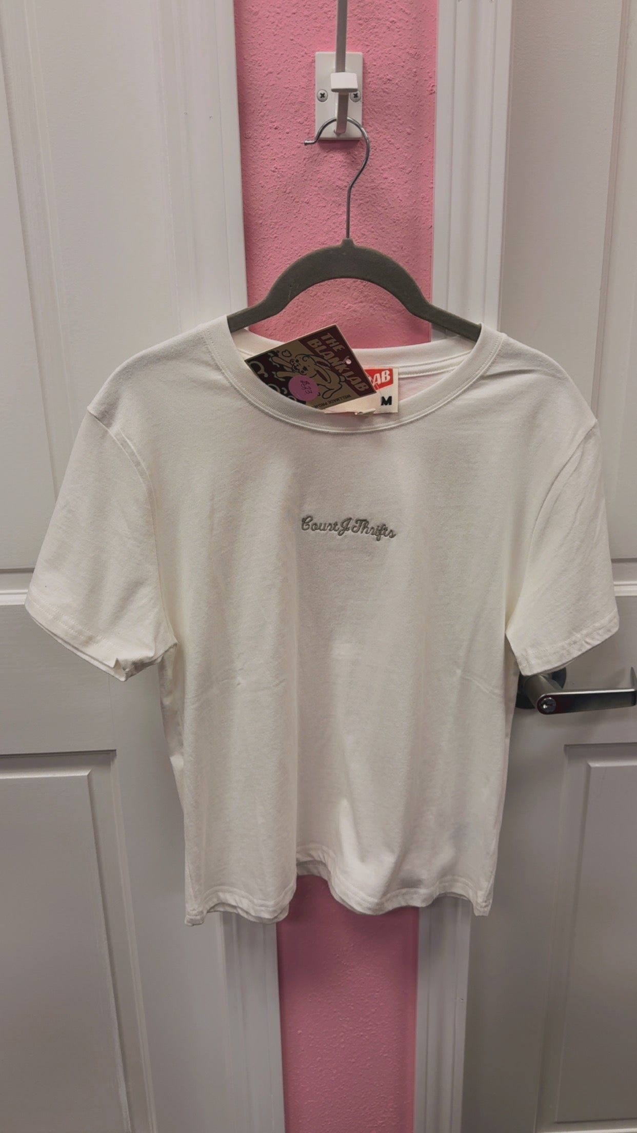 CourtJThrifts Blank Lab NWT Baby Tee
