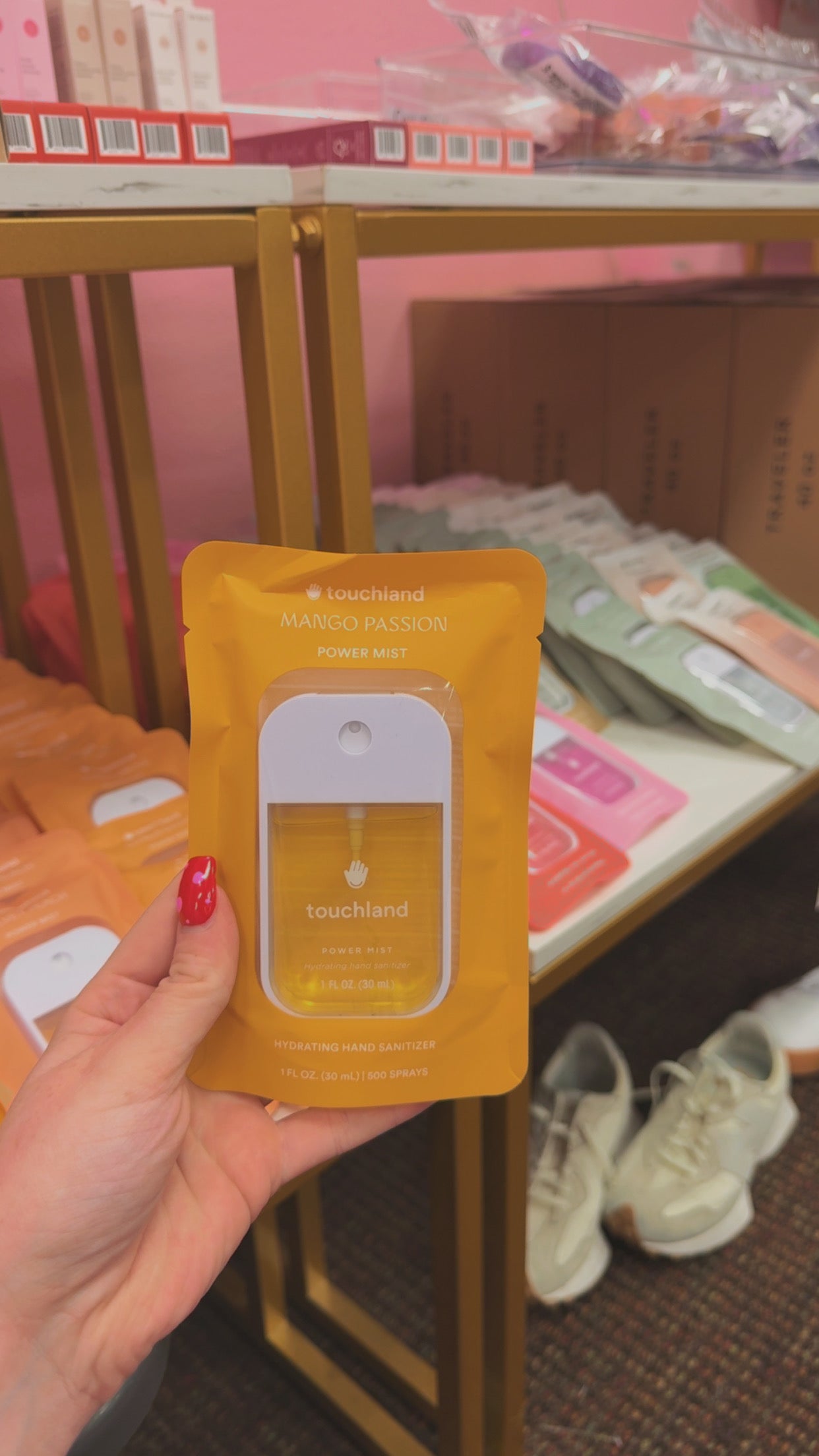 Touchland Hydrating Hand Sanitizer- Mango Passion