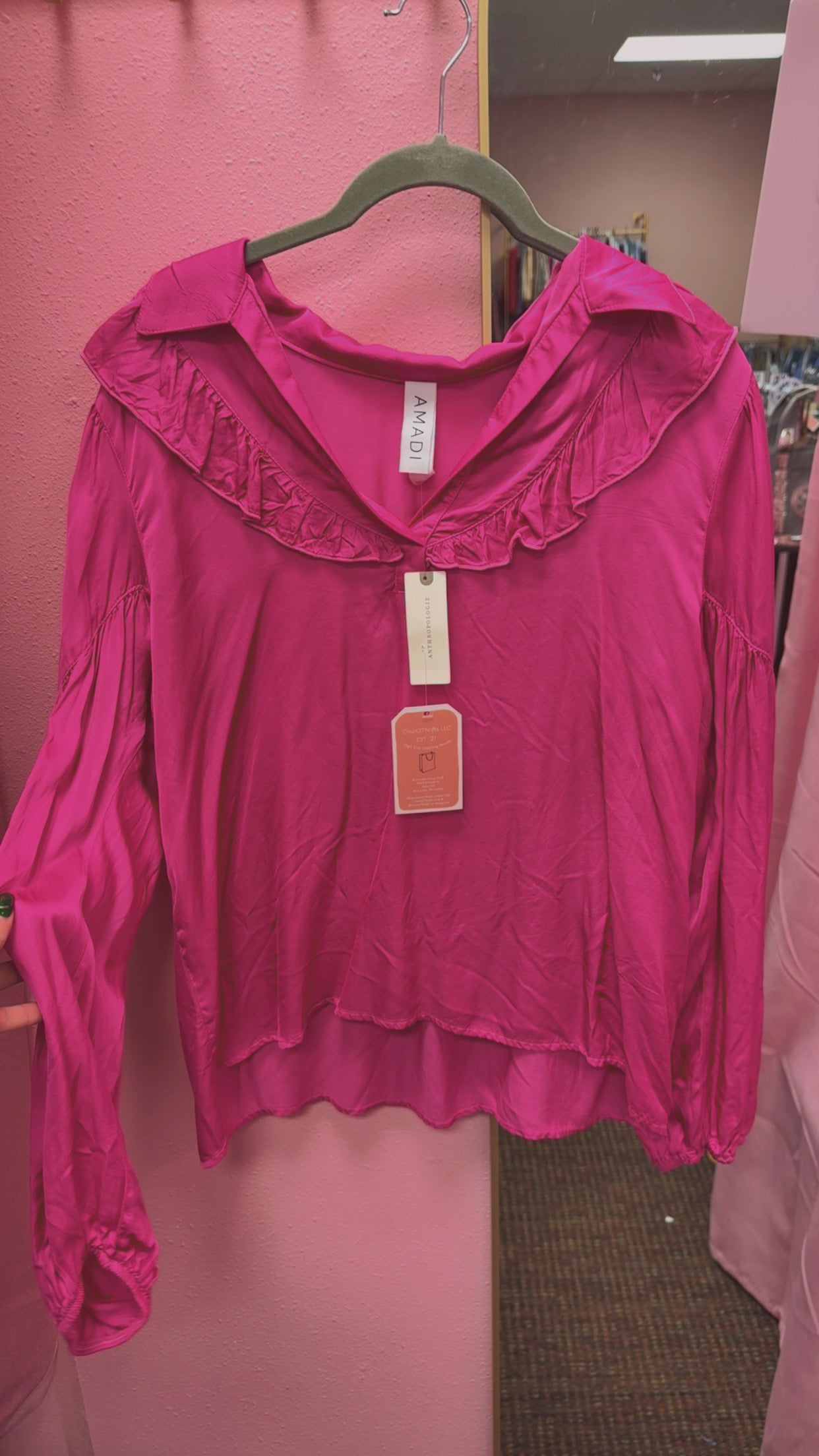 Anthropologie Amadi NEW WITH TAGS Long Sleeve Size Medium Retails $98