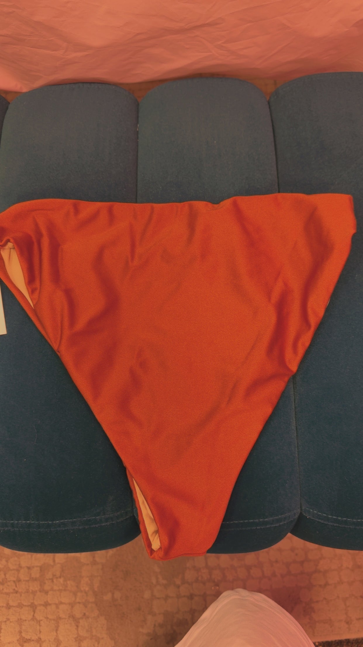 Fashion Nova Hi-Rise Swim Bottom Size Medium