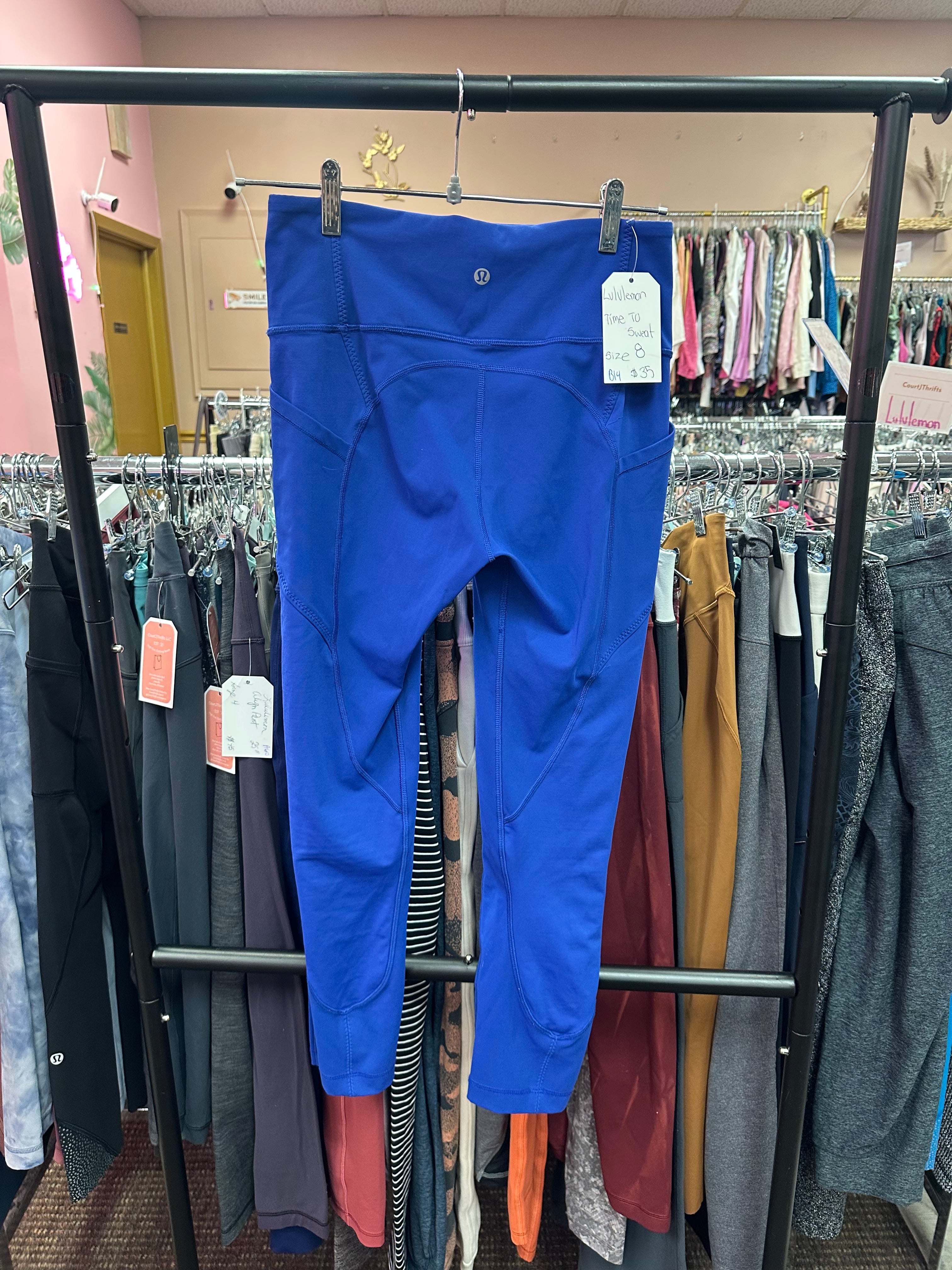 Lululemon Time To Sweat Size 8