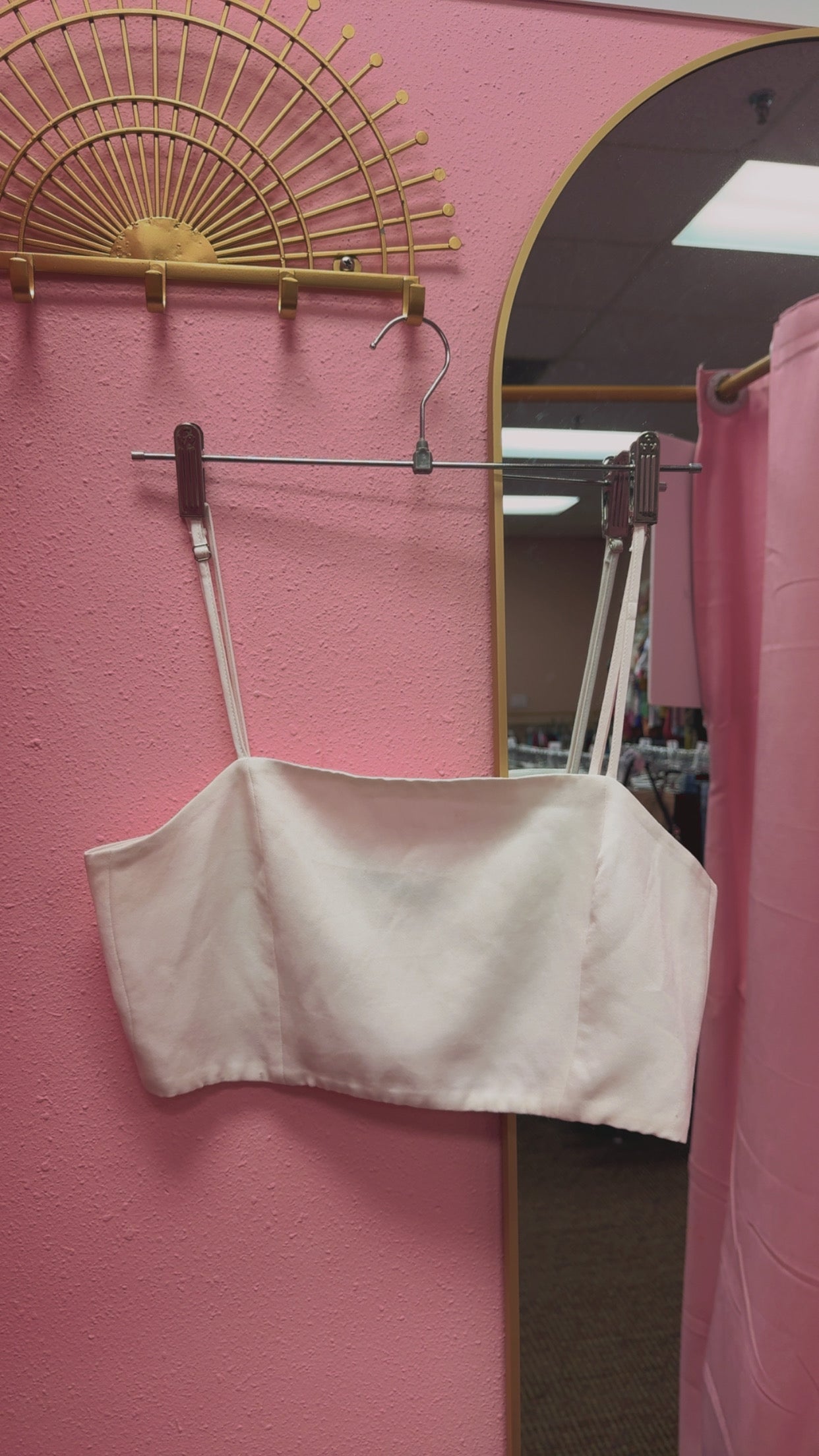 Zara Crop Tank Size Medium