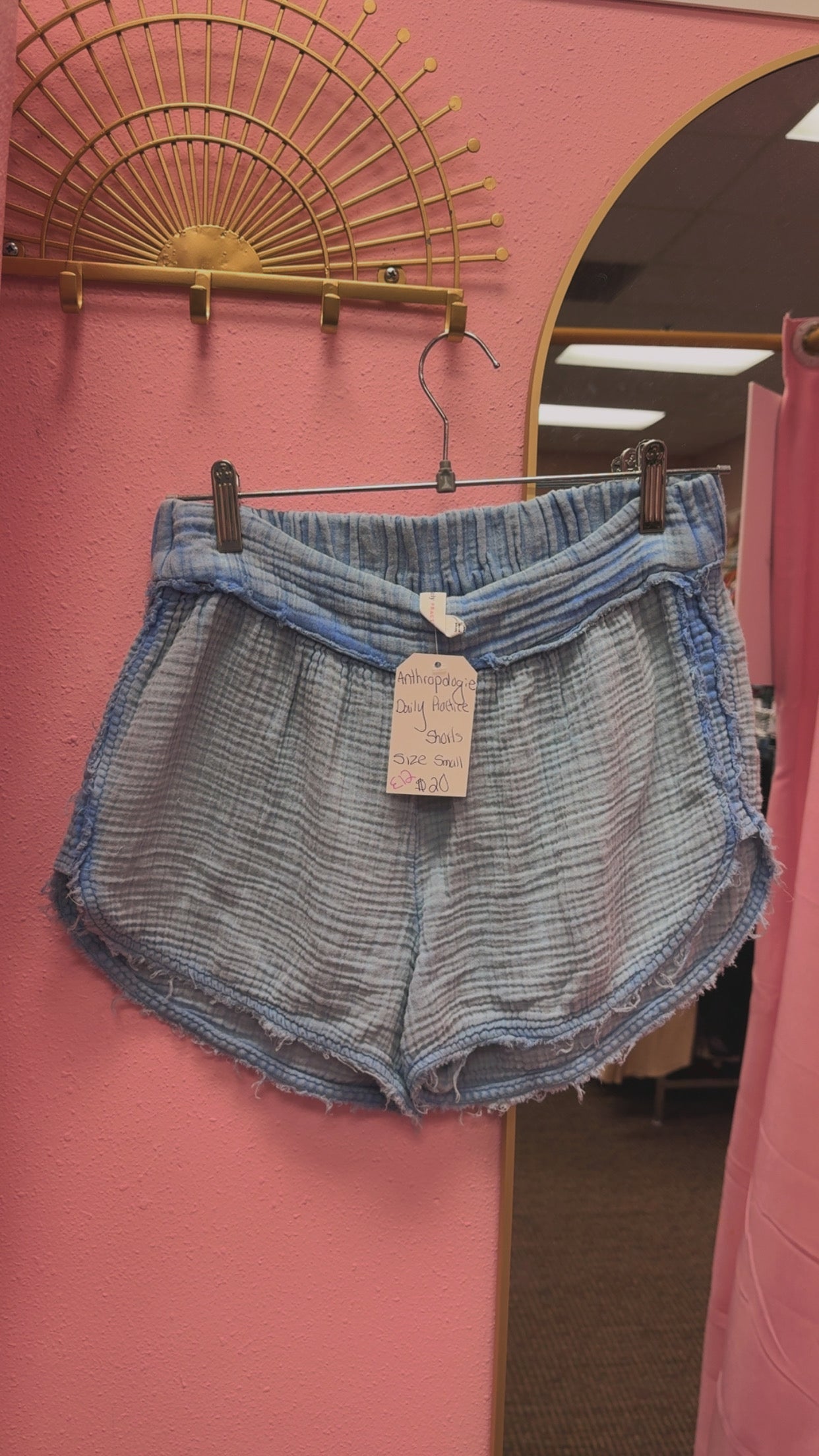 Anthro Daily Practice Shorts Size Small