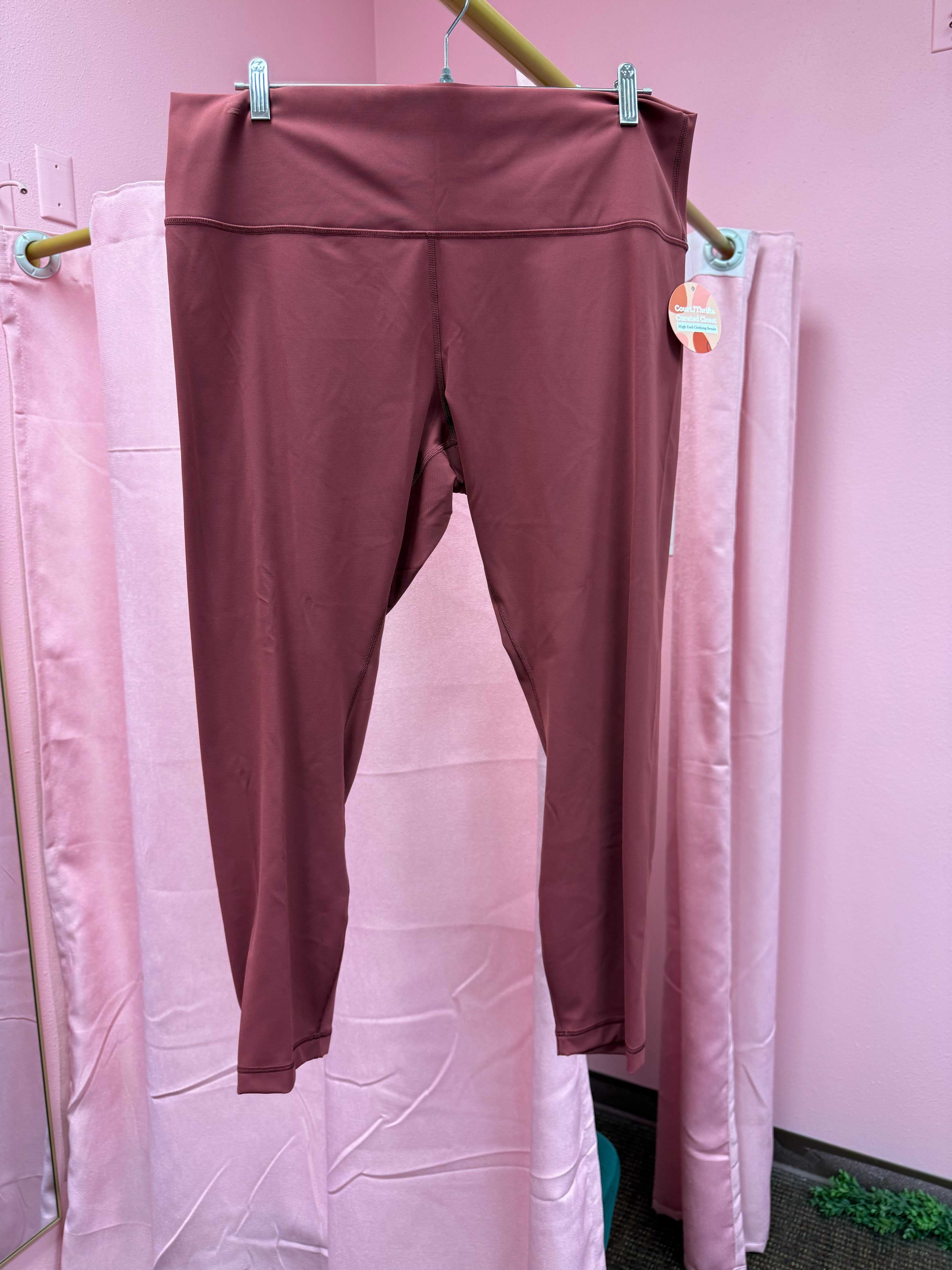 Lululemon Wunder Under High Rise Leggings Size 18