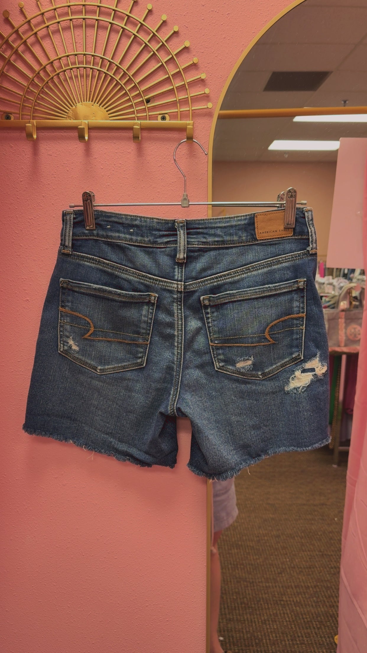 American Eagle MIDI Shorts Size 2