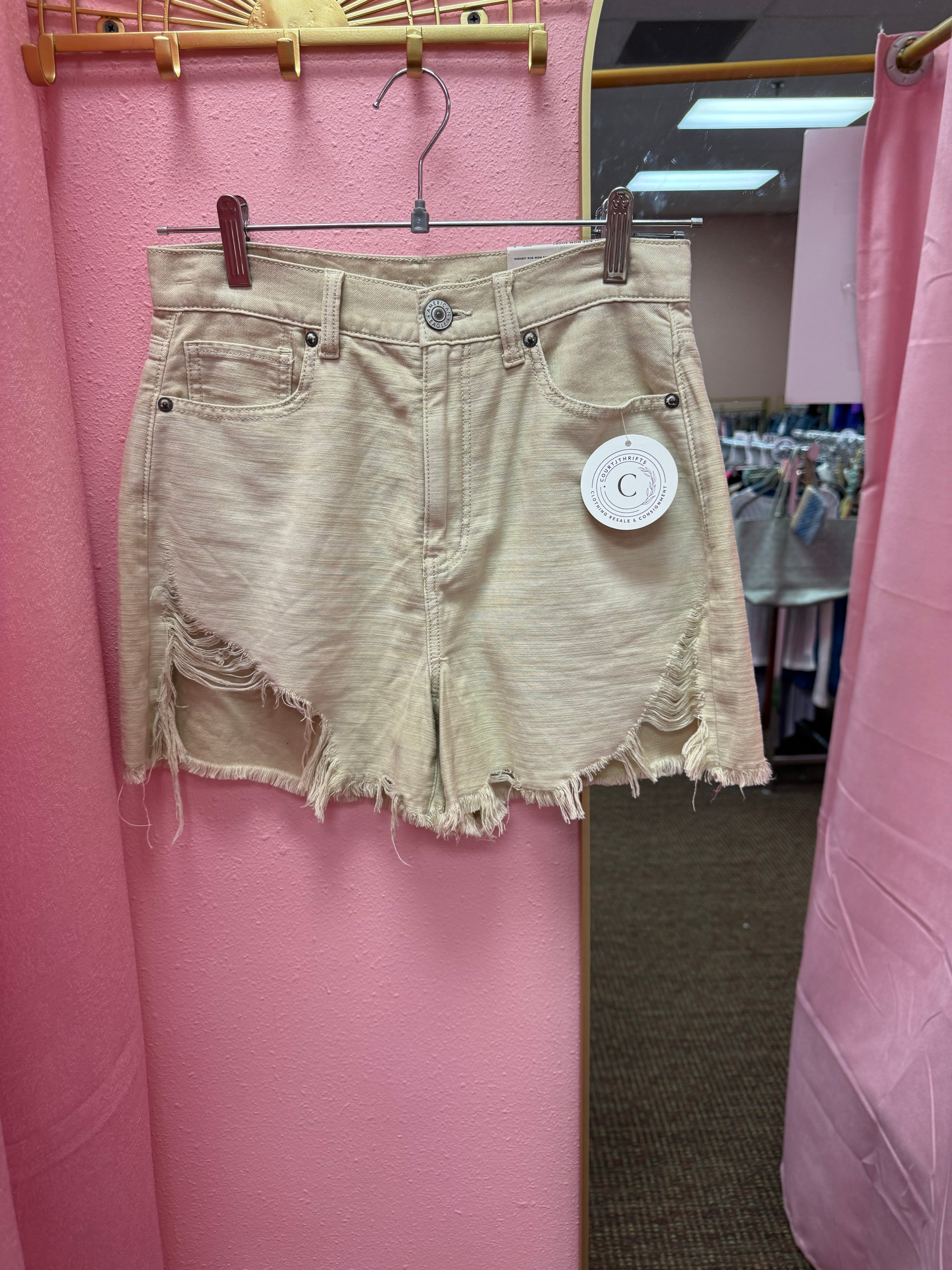 American Eagle Highest Rise Mom Shorts Size 2 NWT