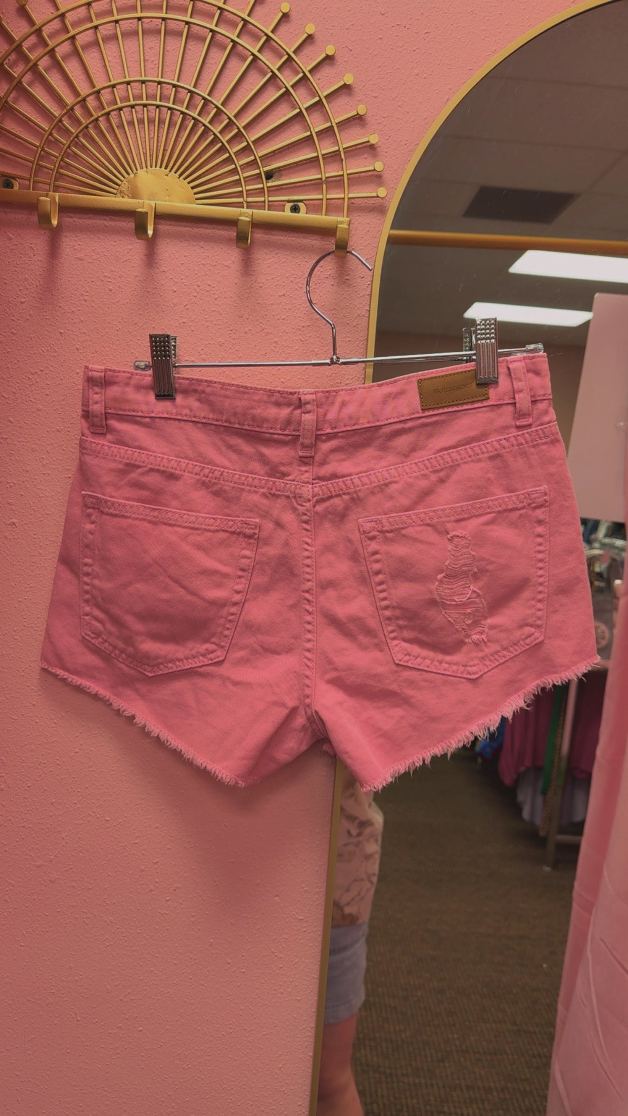 Suite Benedict Denim Lab Shorts Size 2