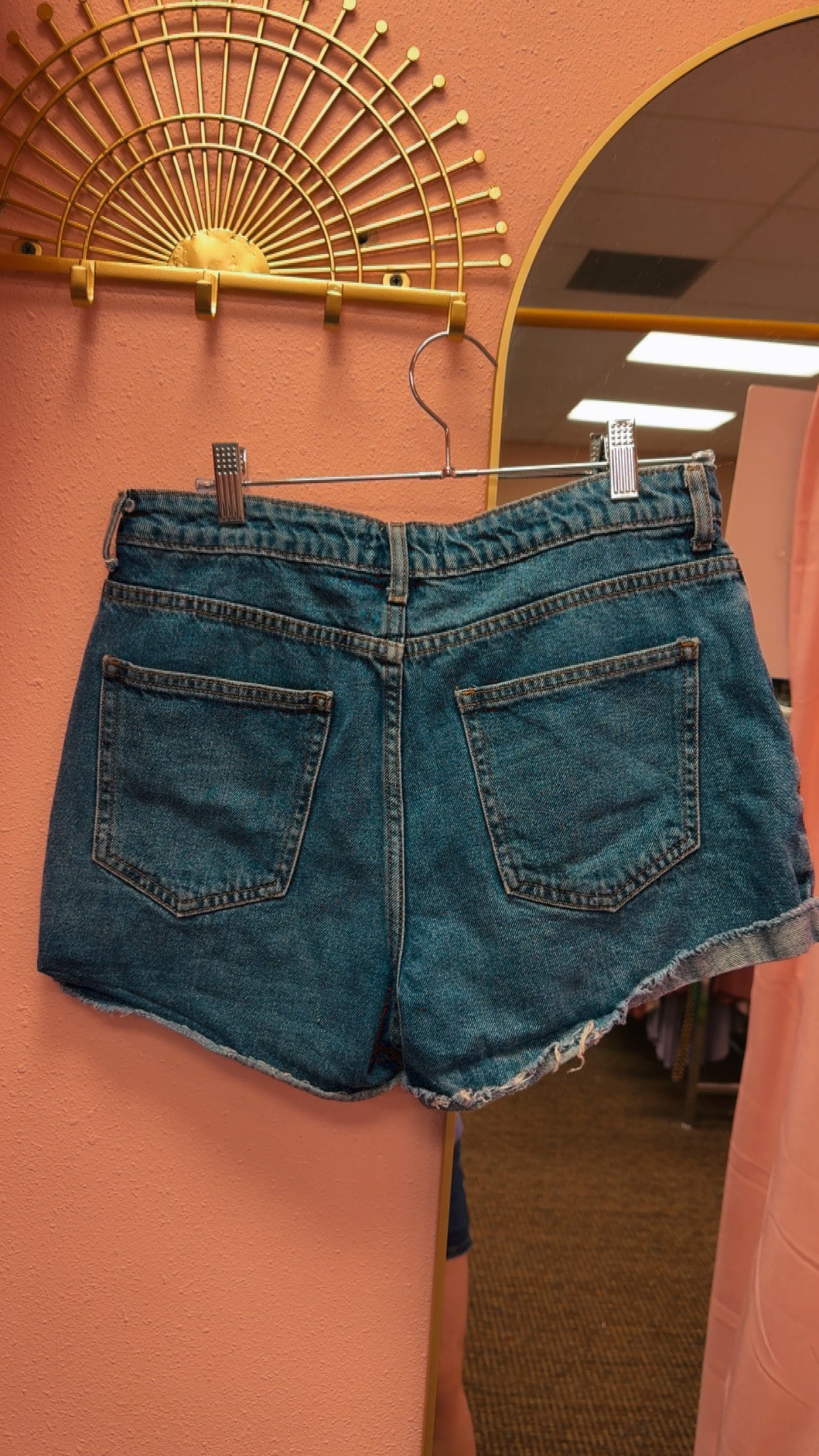 Forever 21 Hi-Rise Denim Shorts Size 4/27