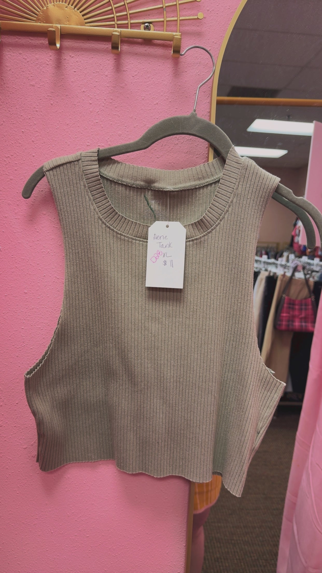 Aerie Rib Tank Size XL