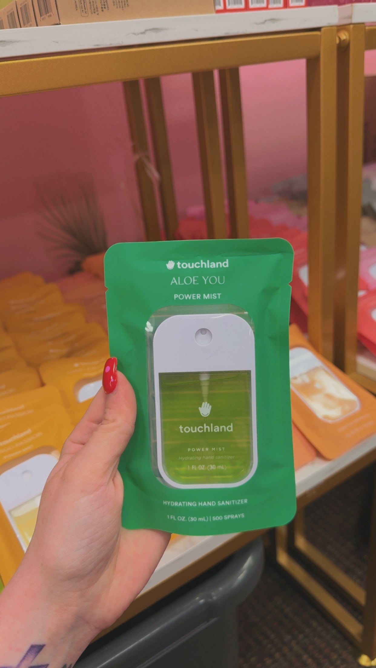 Touchland Hydrating Hand Sanitizer- Aloe You