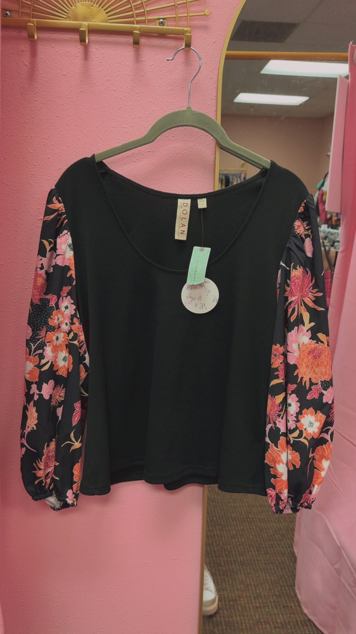 Anthropologie NWT Dolan Top Size 1X