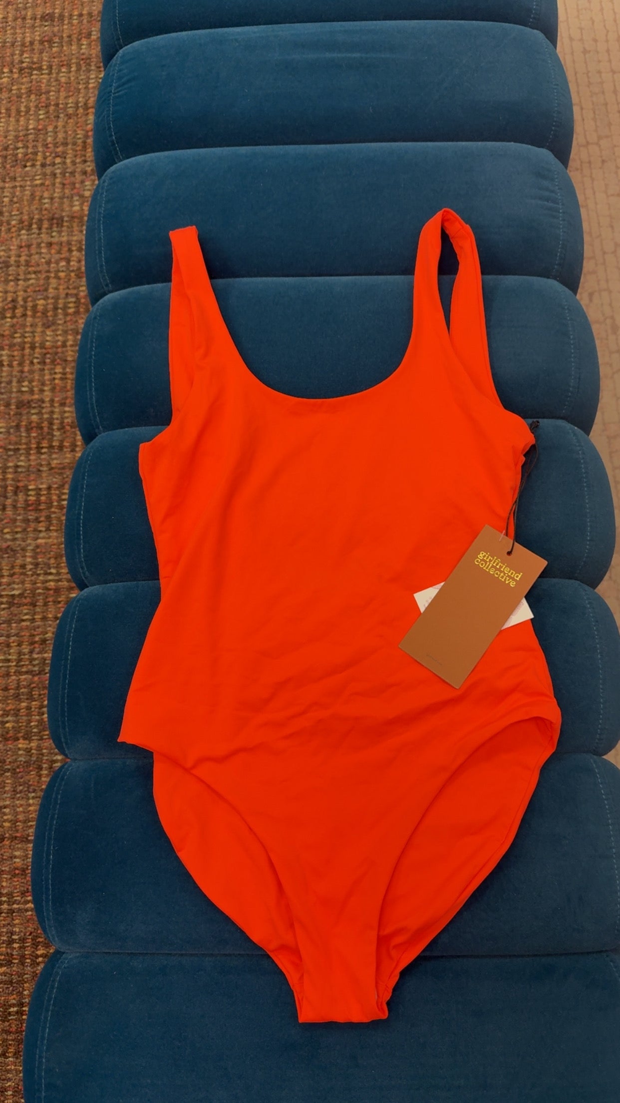 Girlfriend Collective NEW WITH TAGS One Piece Swimsuit Size Small