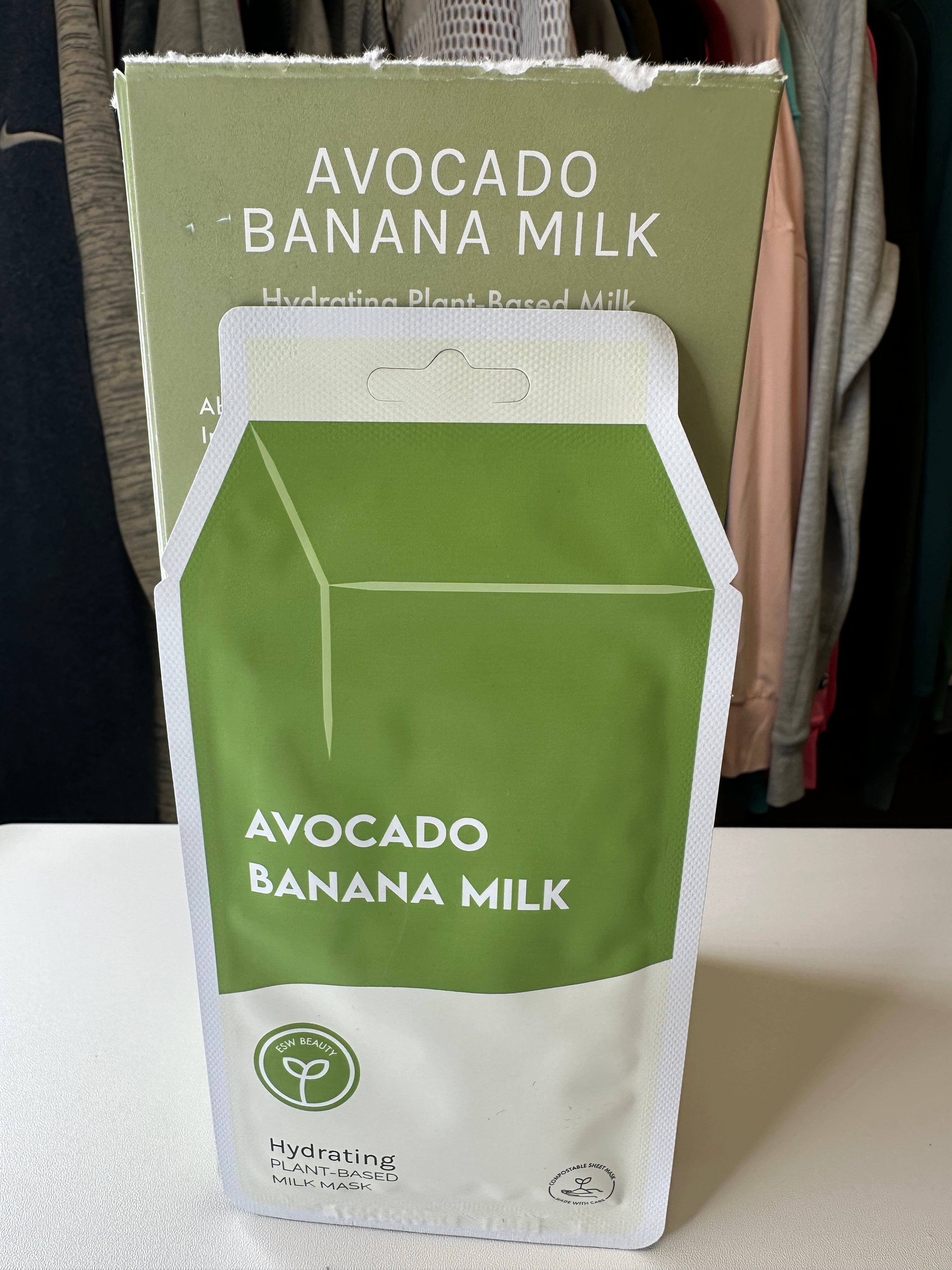 ESW Beauty Face Mask- Avocado Banana Milk