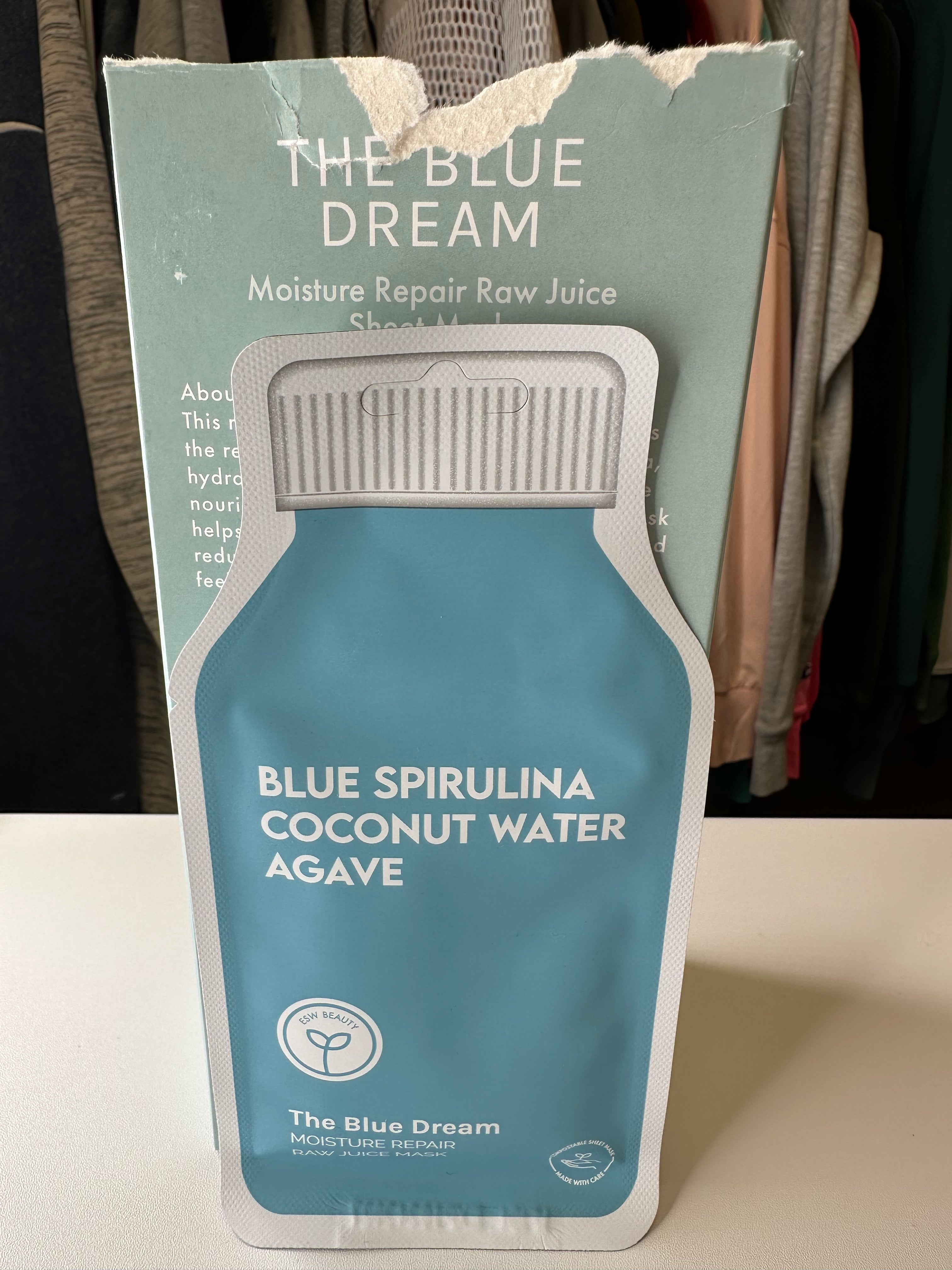 ESW Beauty Face Mask- Blue Spirulina Coconut Water Agave