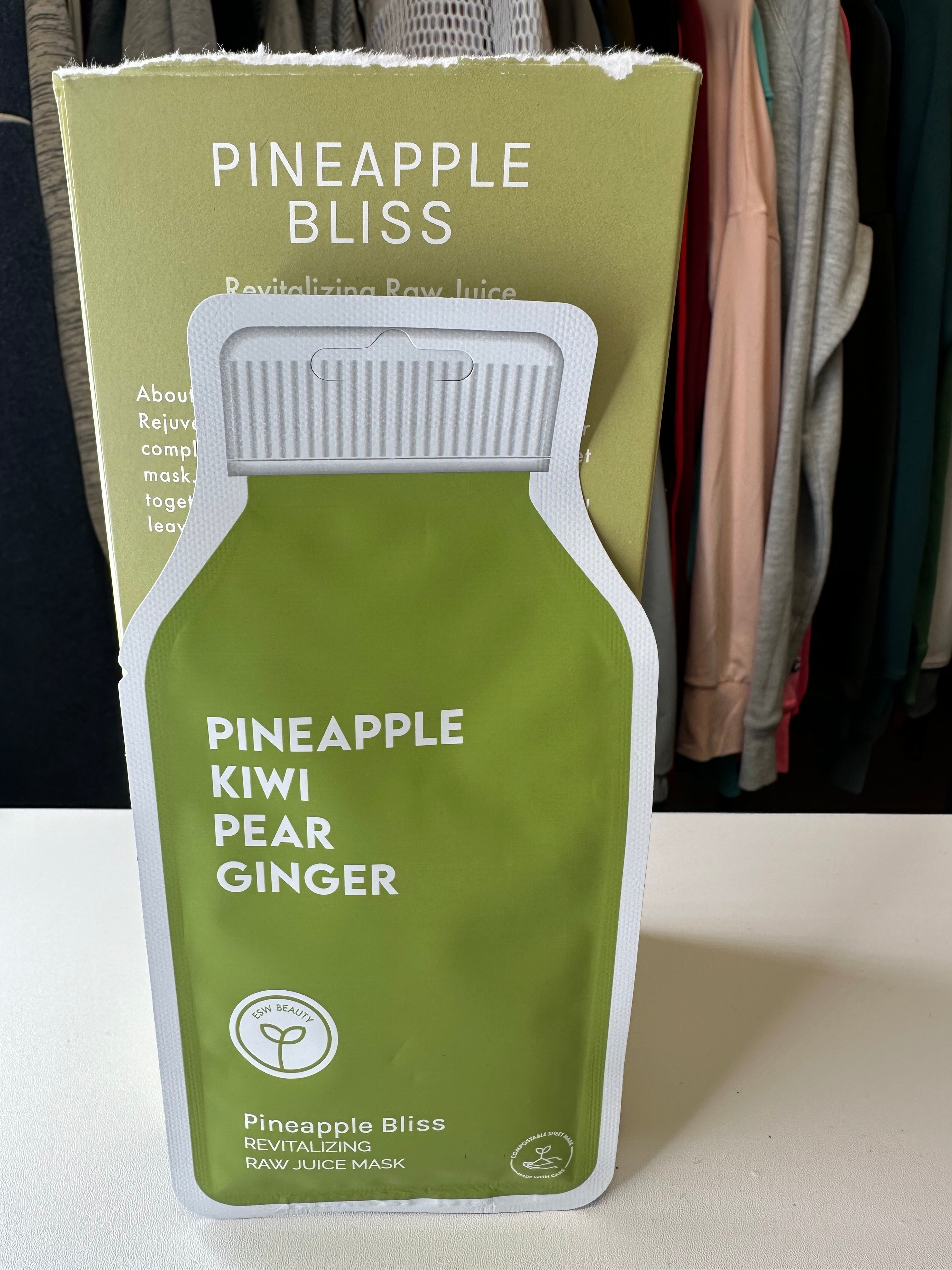 ESW Beauty Face Mask- Pineapple Kiwi Pear Ginger