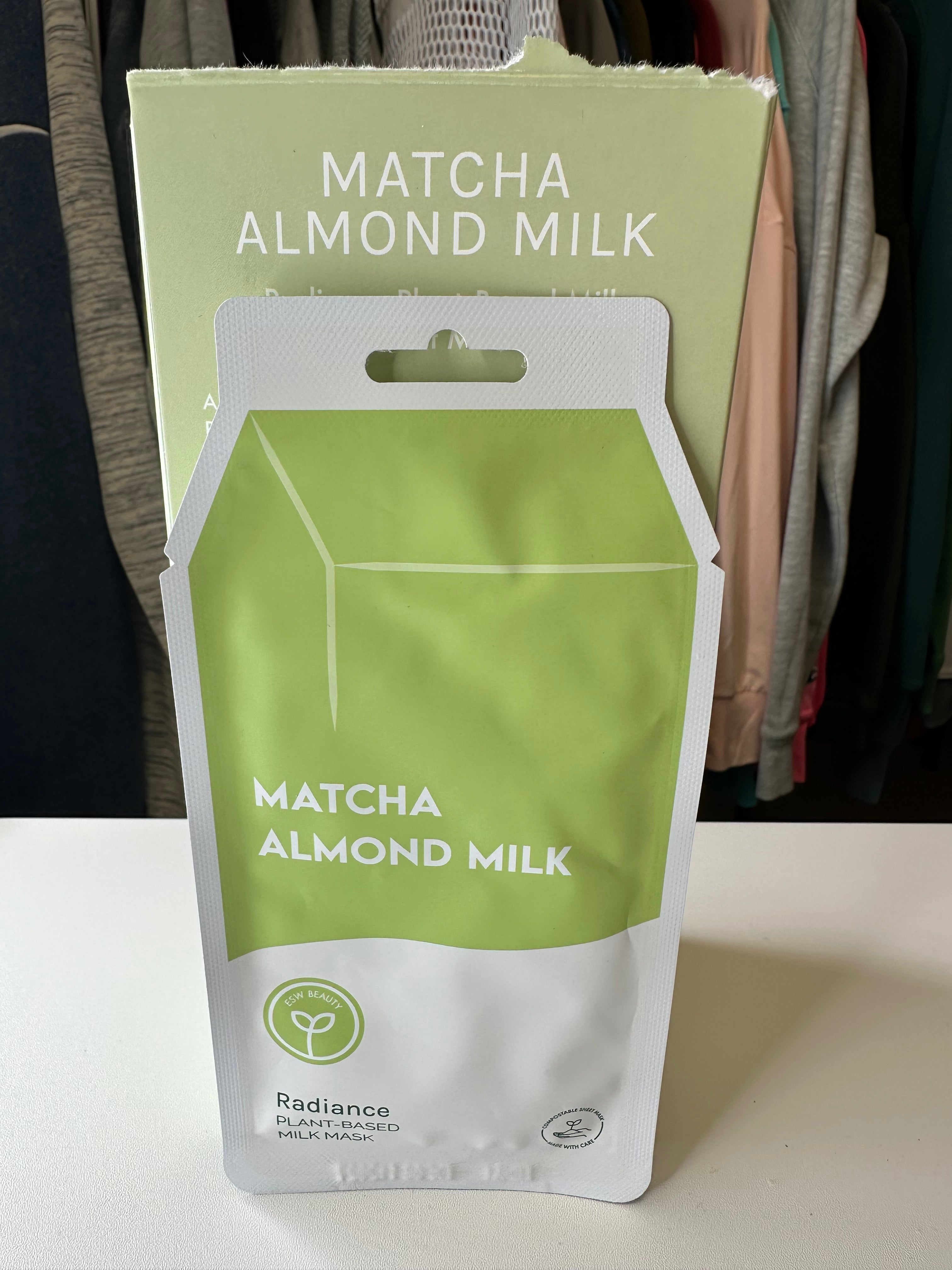 ESW Beauty Face Mask- Matcha Almond Milk