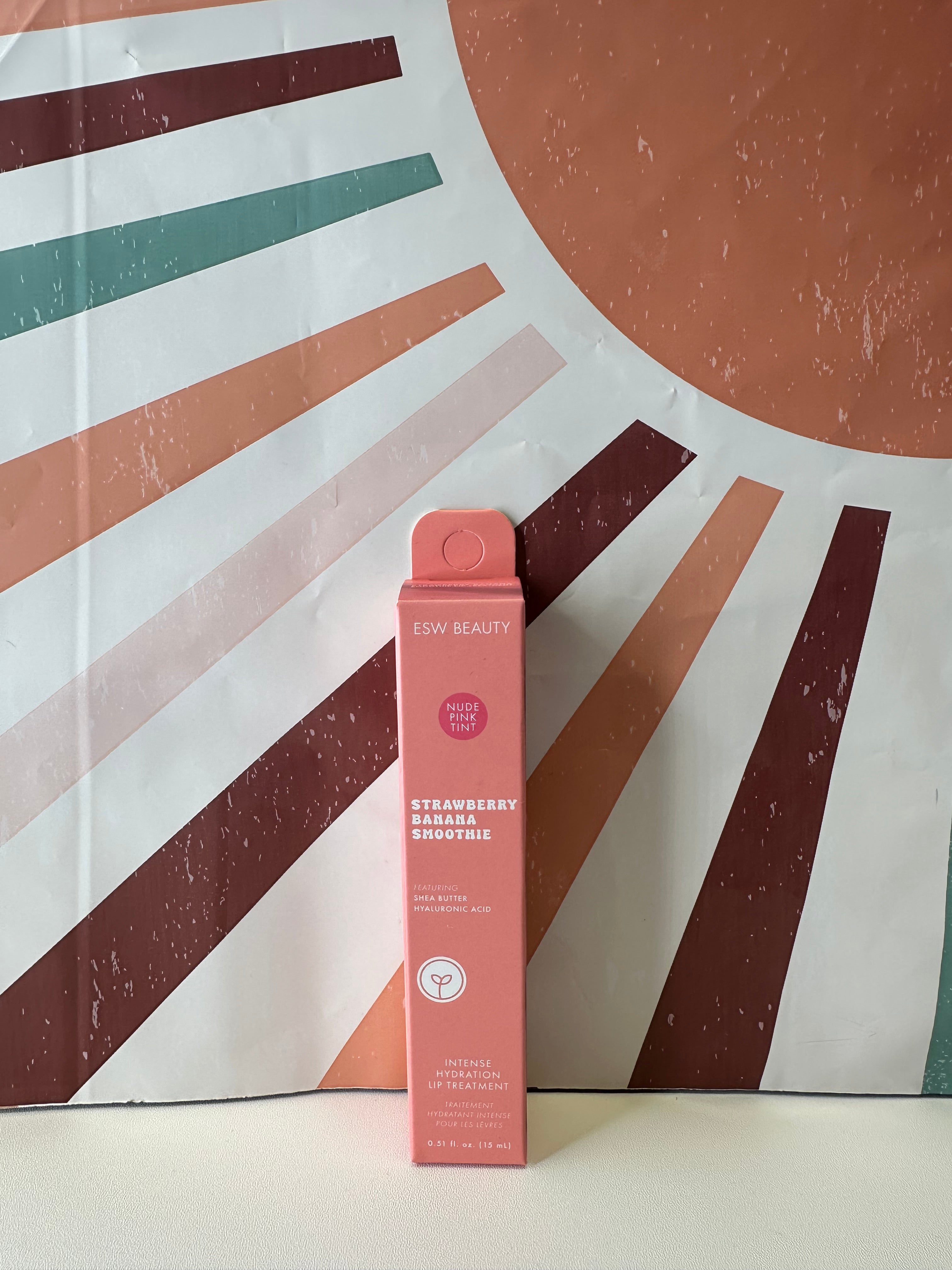 ESW Beauty Lip Treatment- Strawberry Banana Smoothie