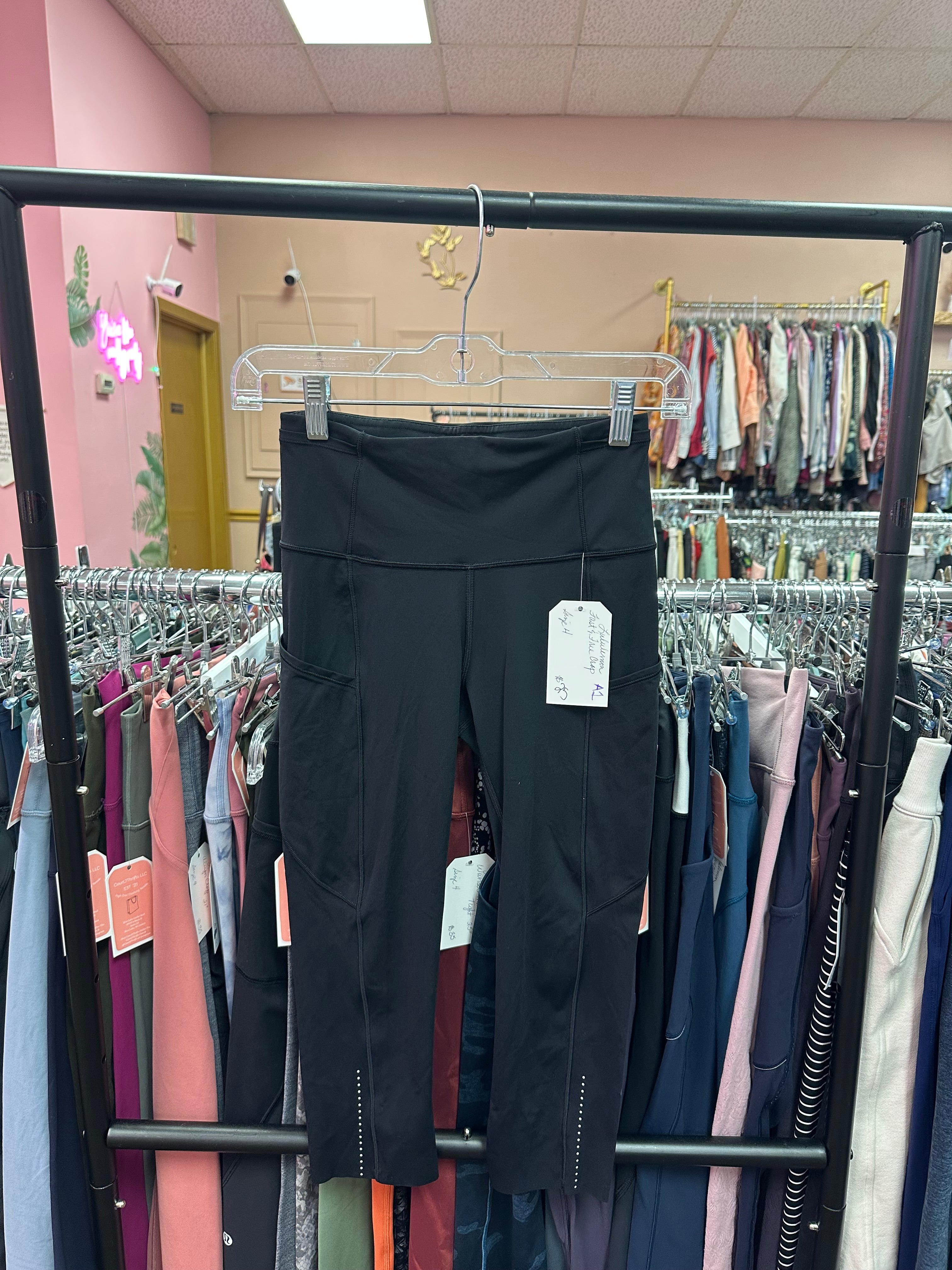 Lululemon Fast & Free Crop Size 4