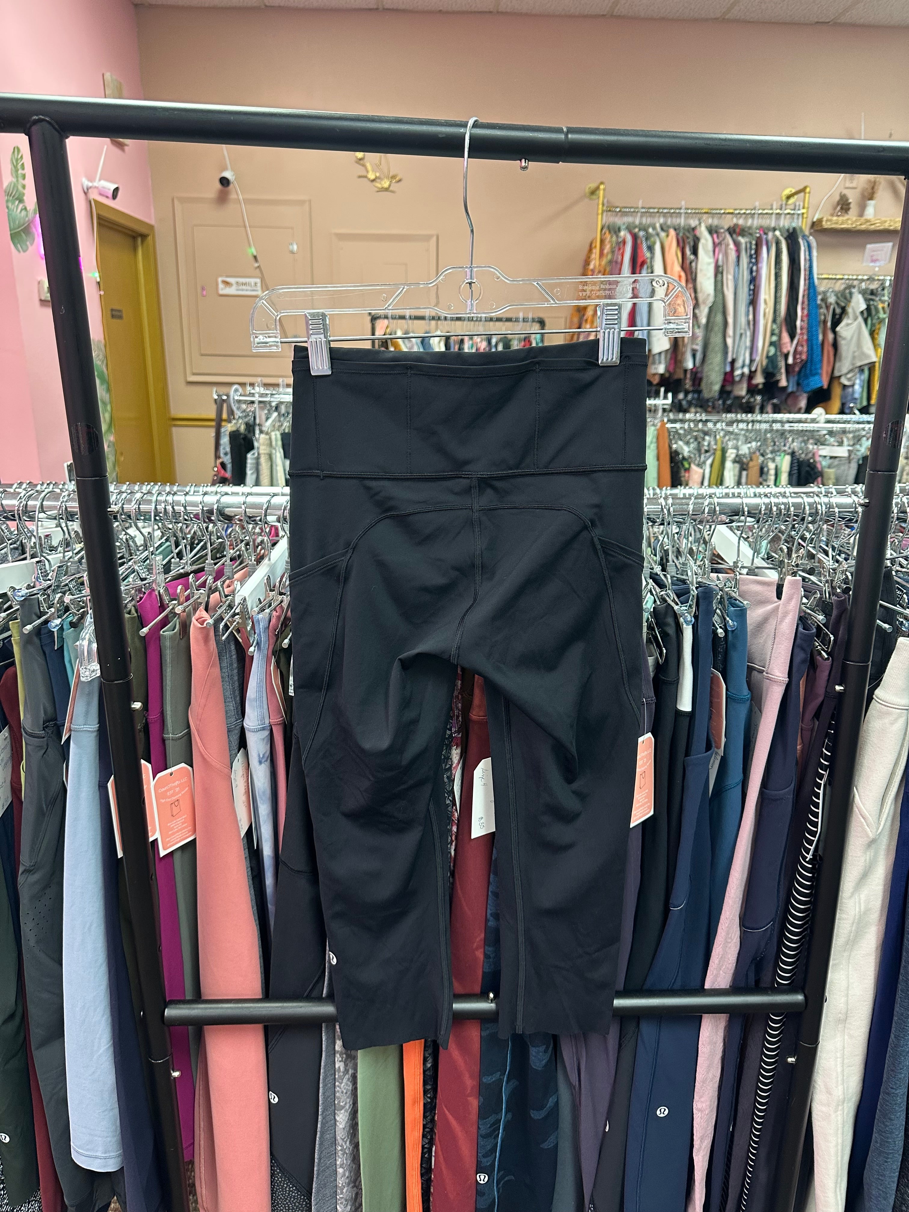 Lululemon Fast & Free Crop Size 4