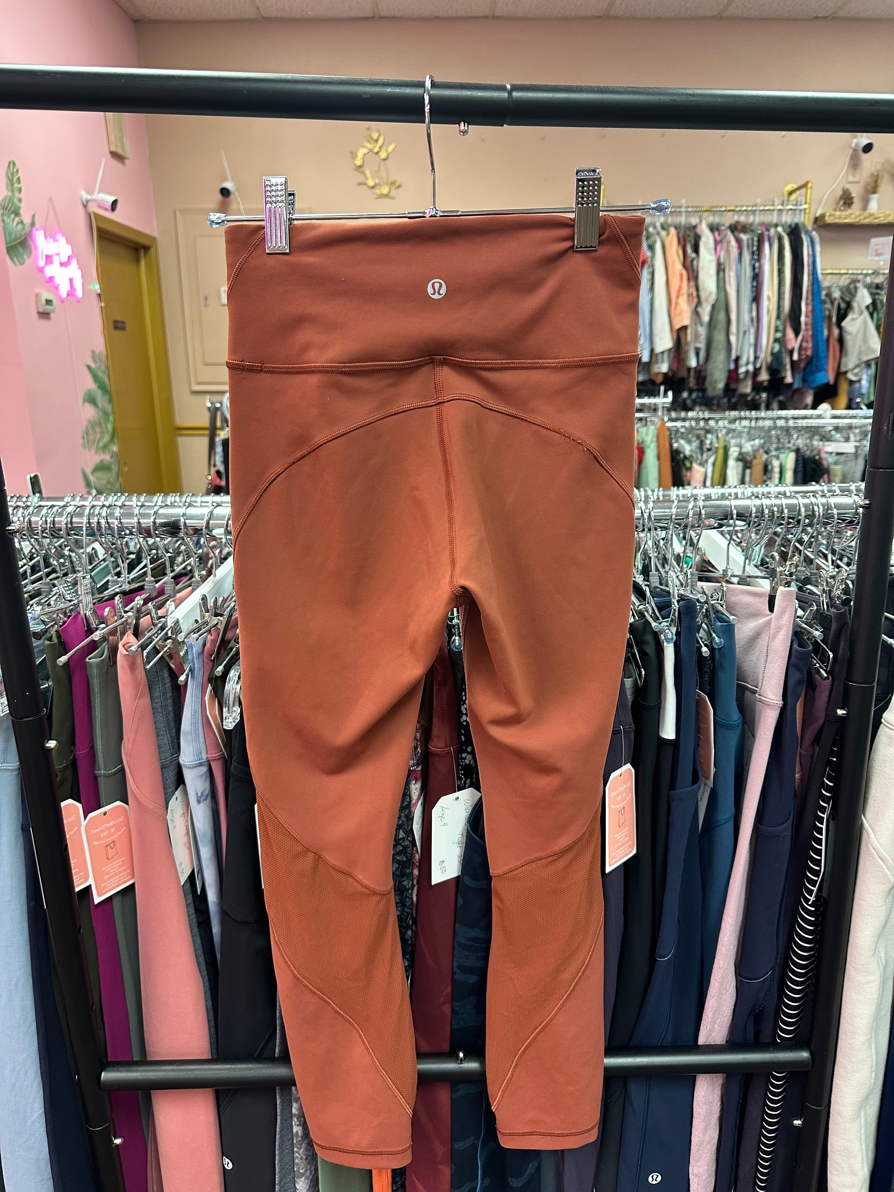 Lululemon Everlux & Mesh Crop Size 4