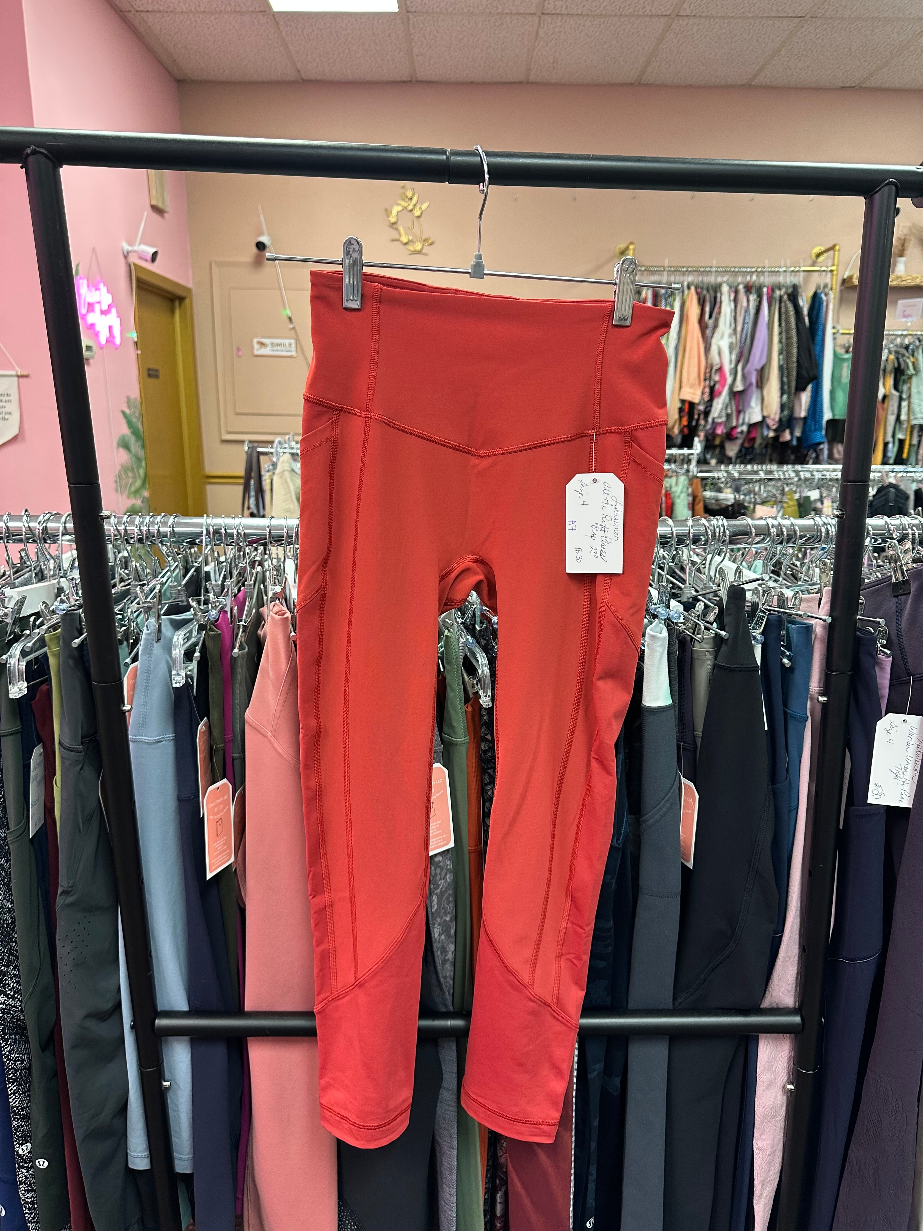 Lululemon All The Right Places Crop 23” Size 4