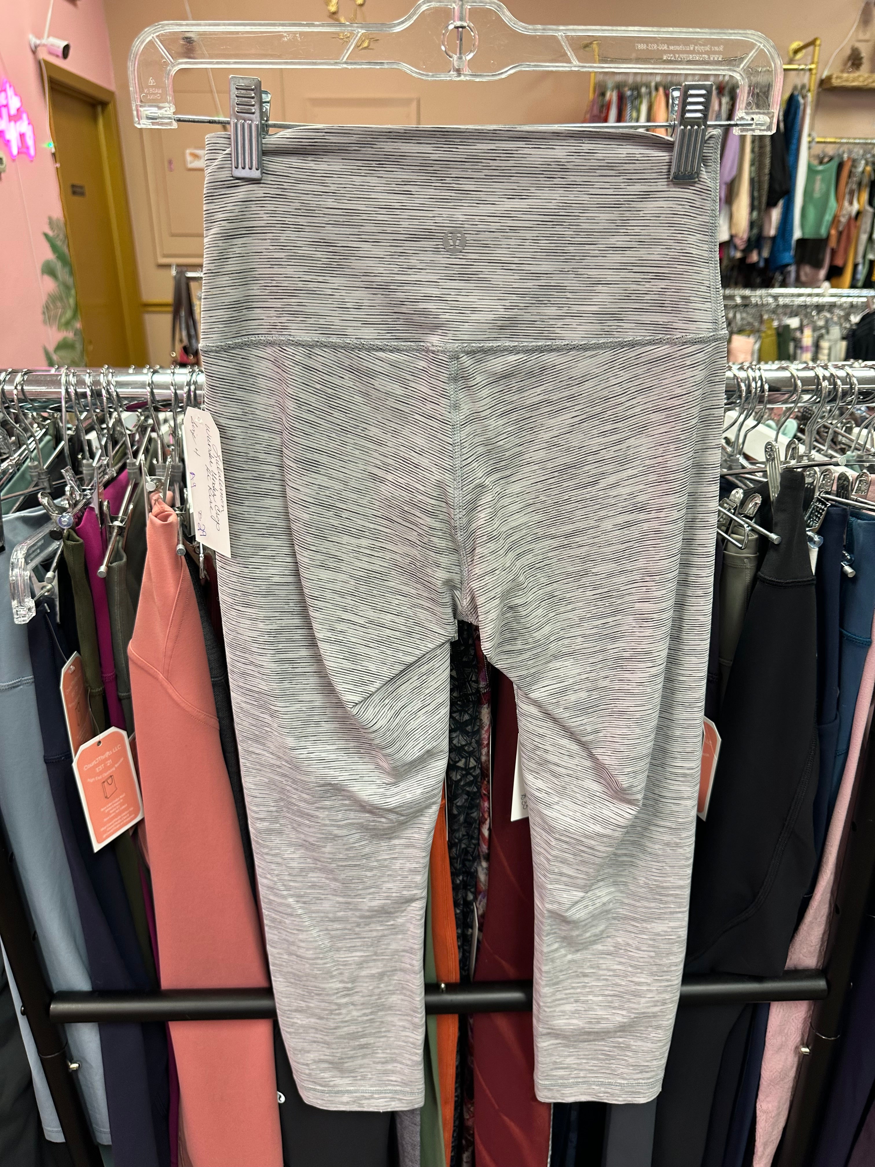 Lululemon Wonder Under Crop Hi Rise Size 4