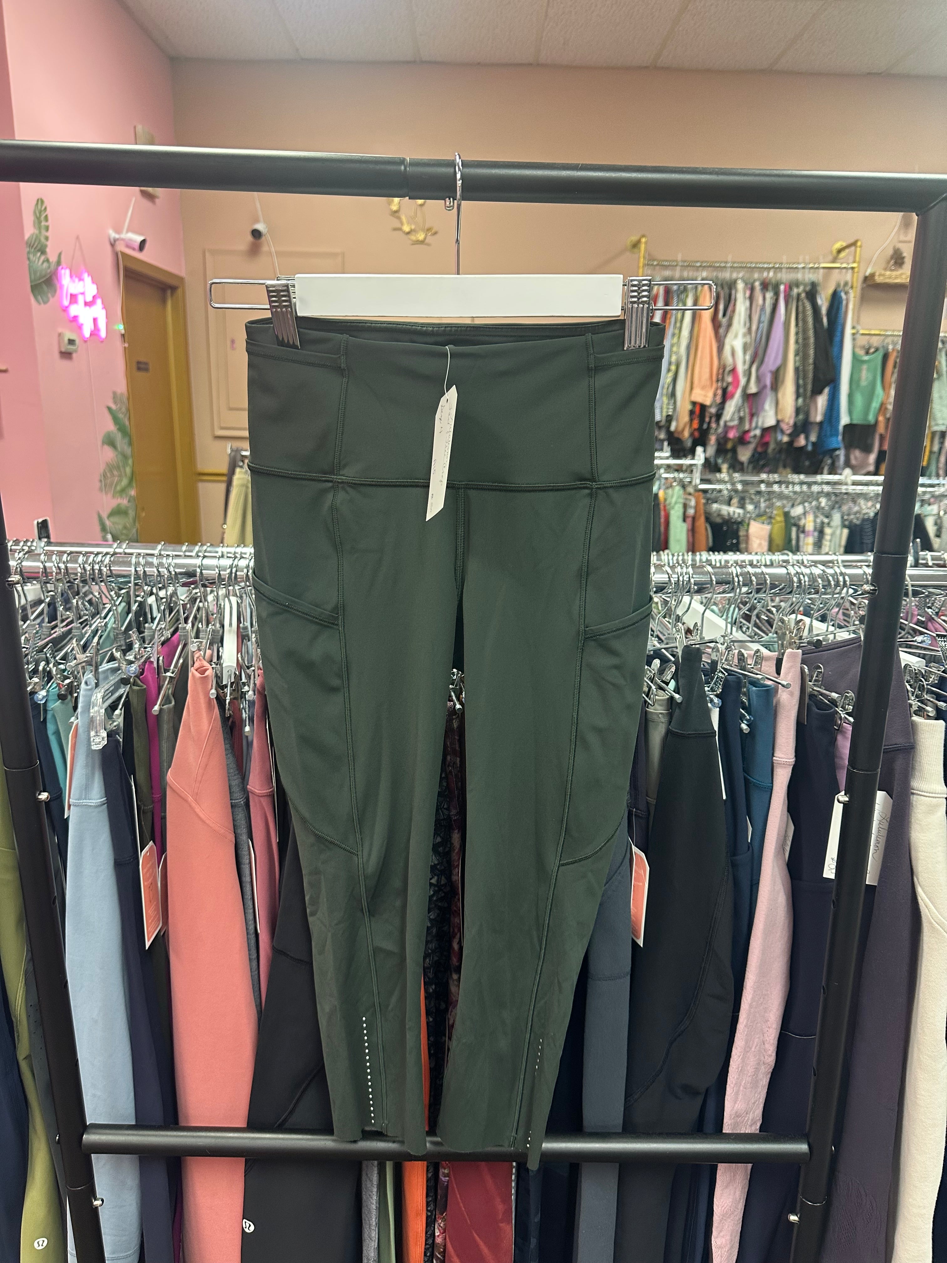 Lululemon Fast & Free Crop Size 4