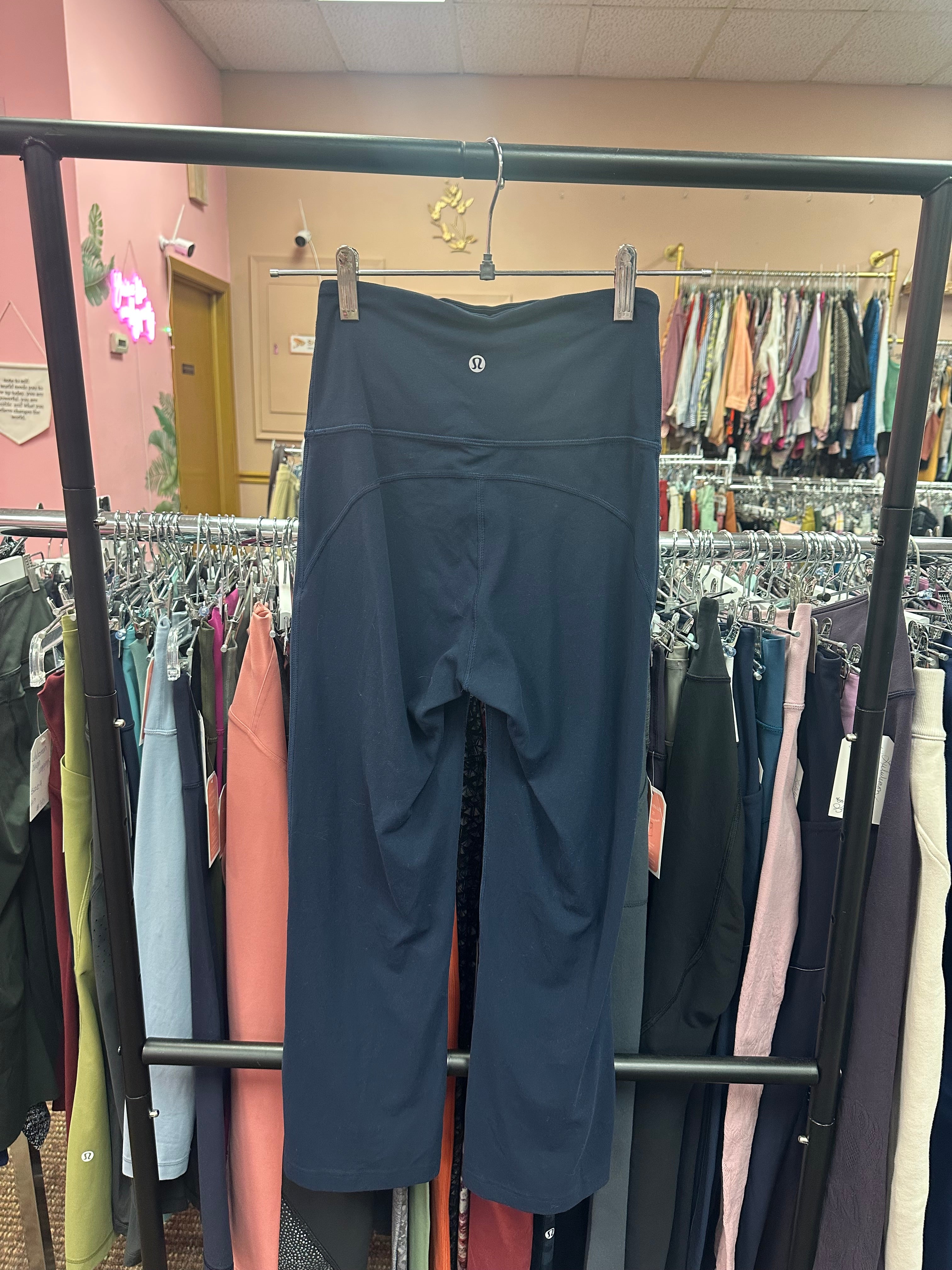 Lululemon Groove Flare Super Hi Rise Crop Size 4