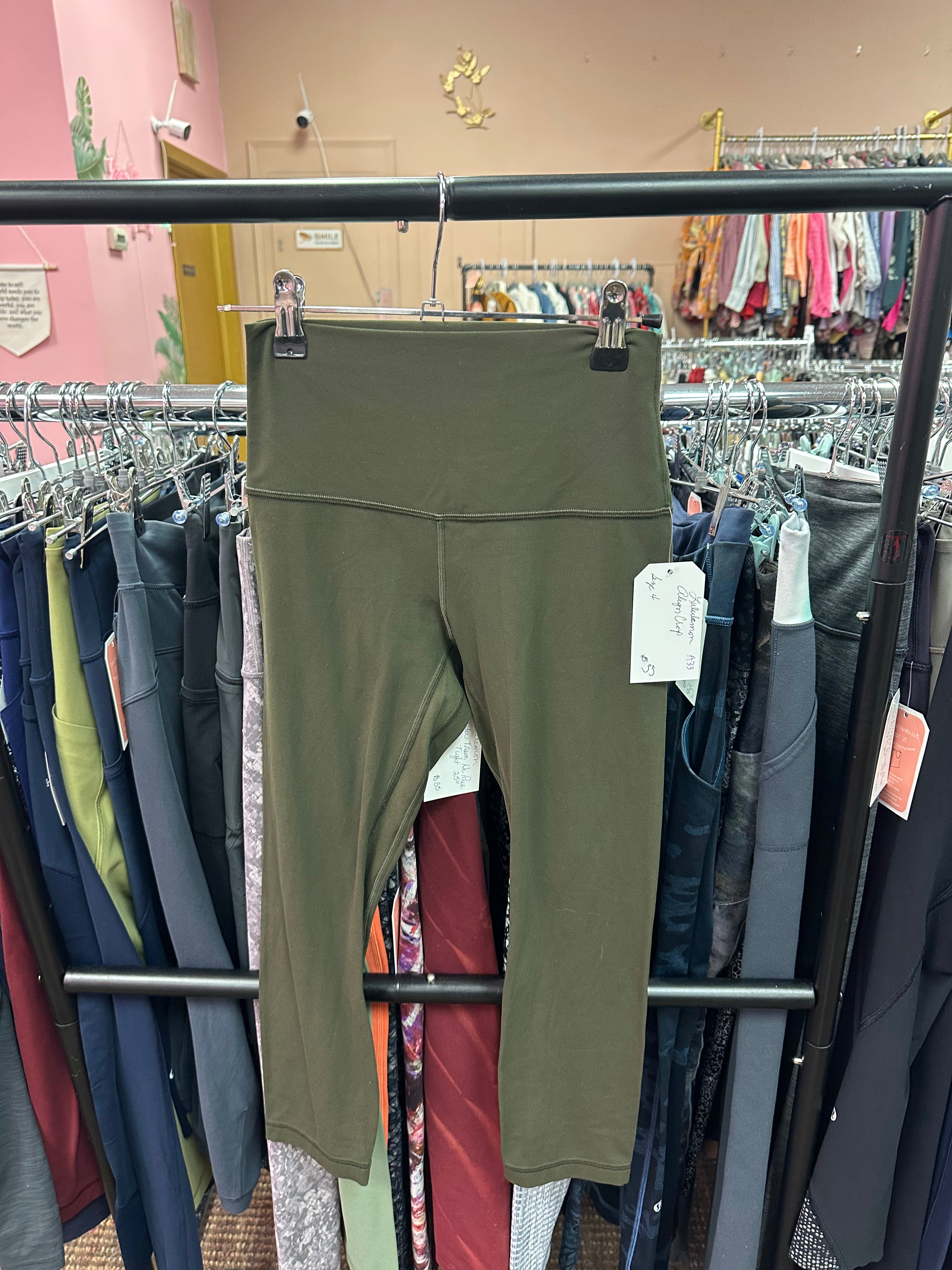 Lululemon Align Crop Size 4