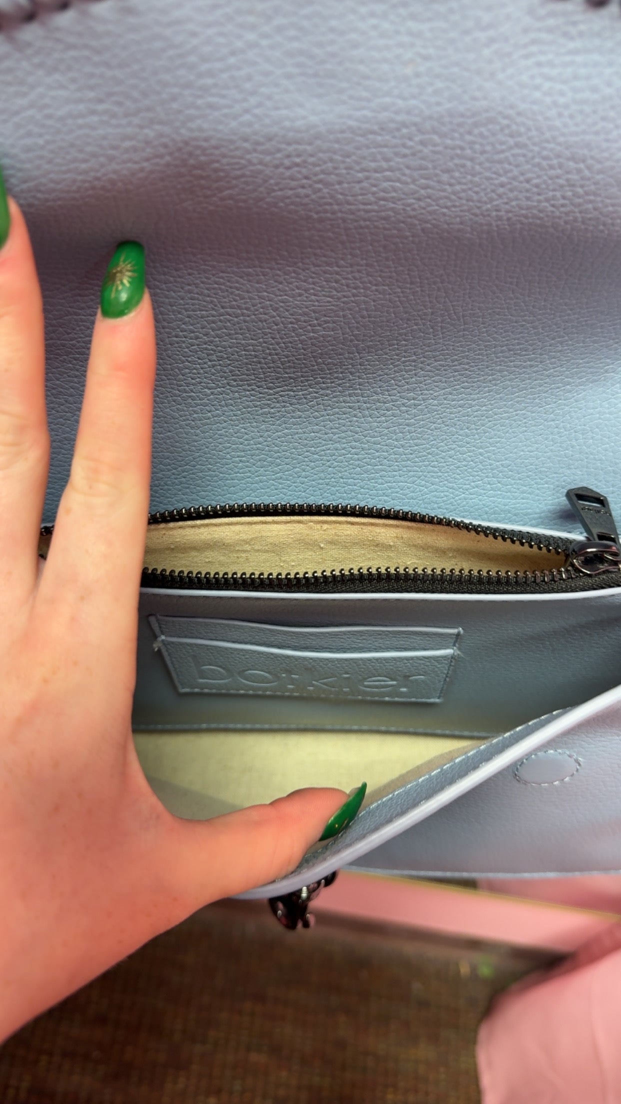 Botkier Trigger Leather Crossbody Retails $228