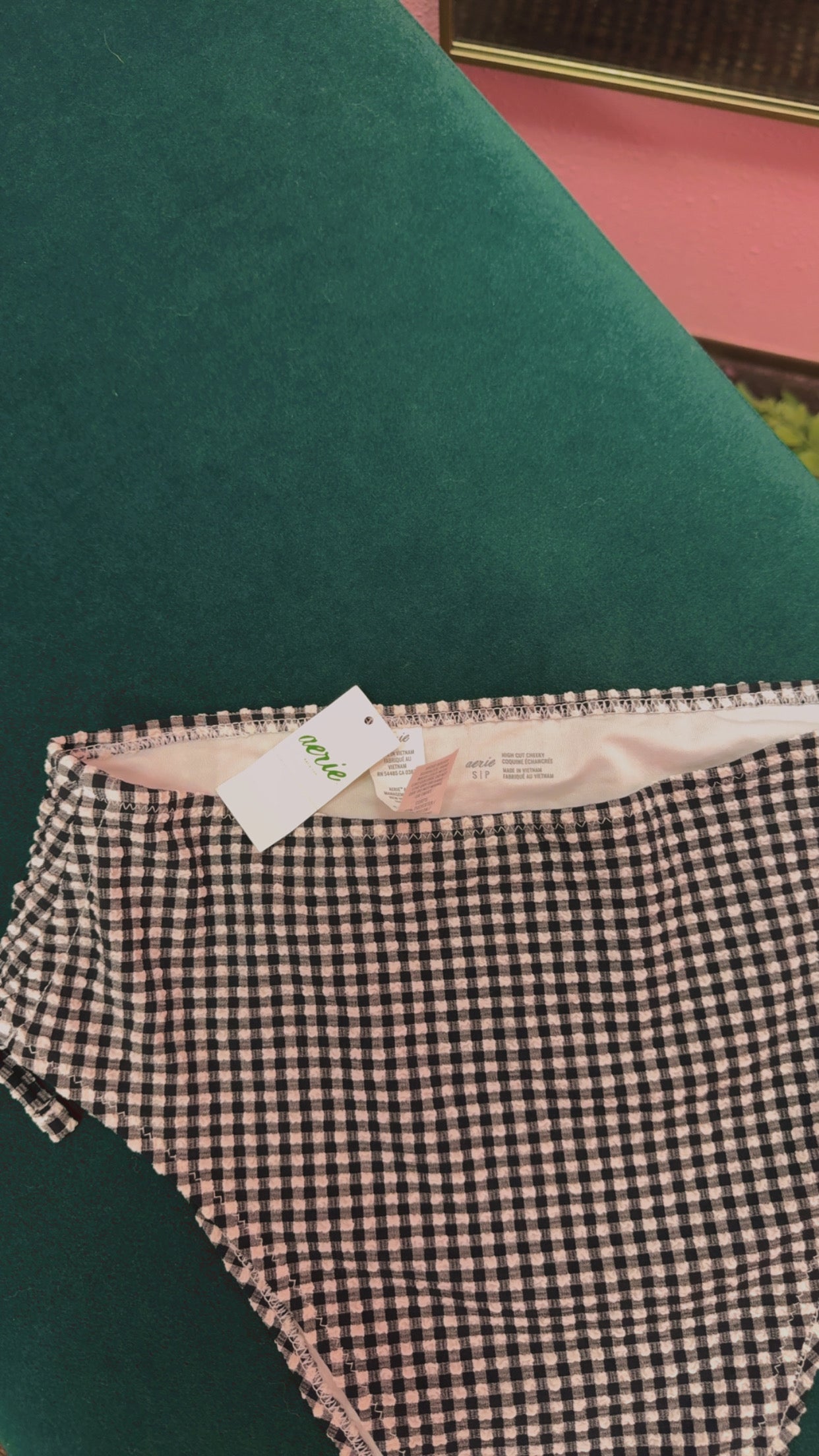 Aerie NWT Swim Bottoms High Rise Size Small