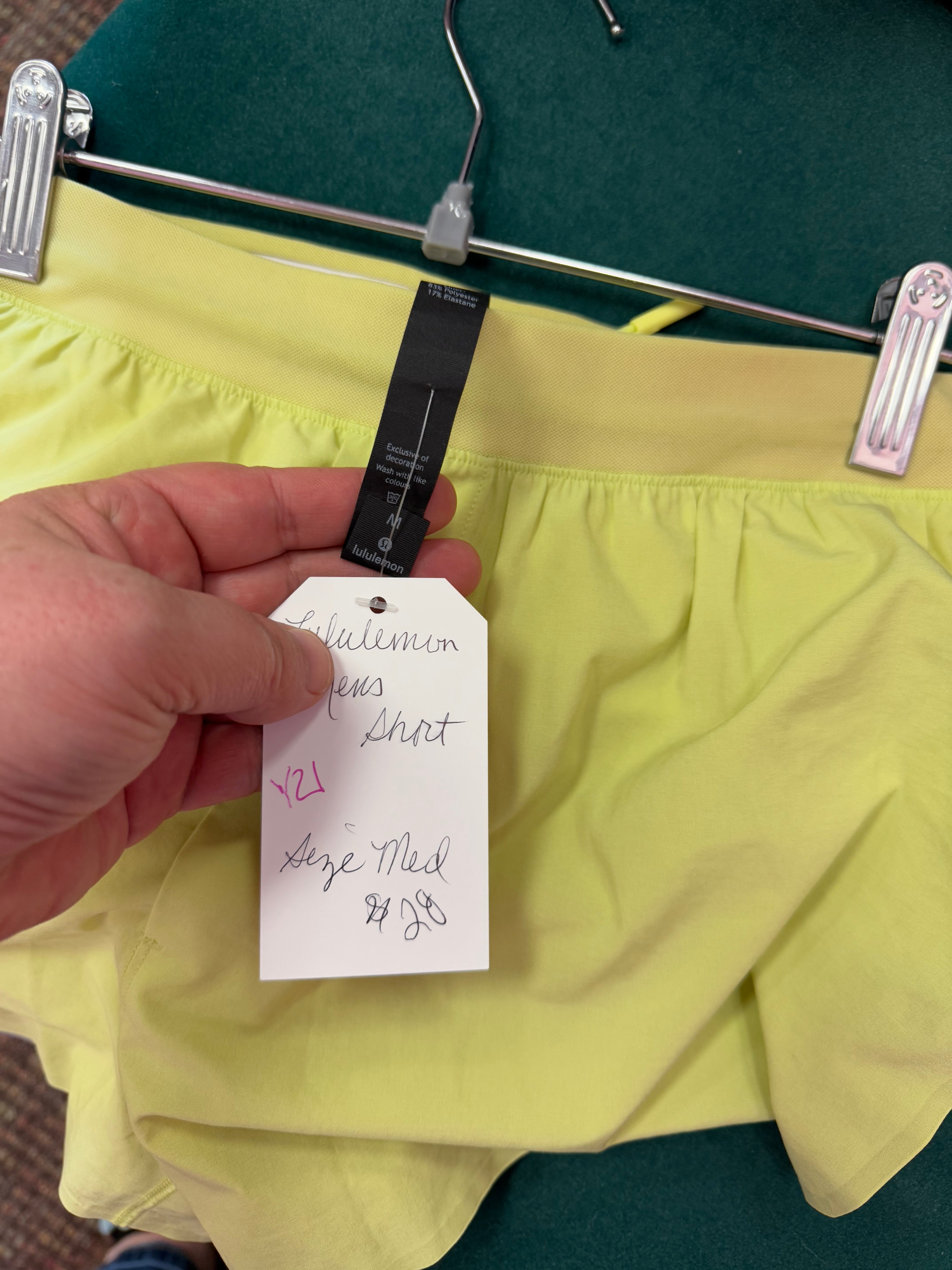 Men’s Lululemon Shorts Size Medium “3