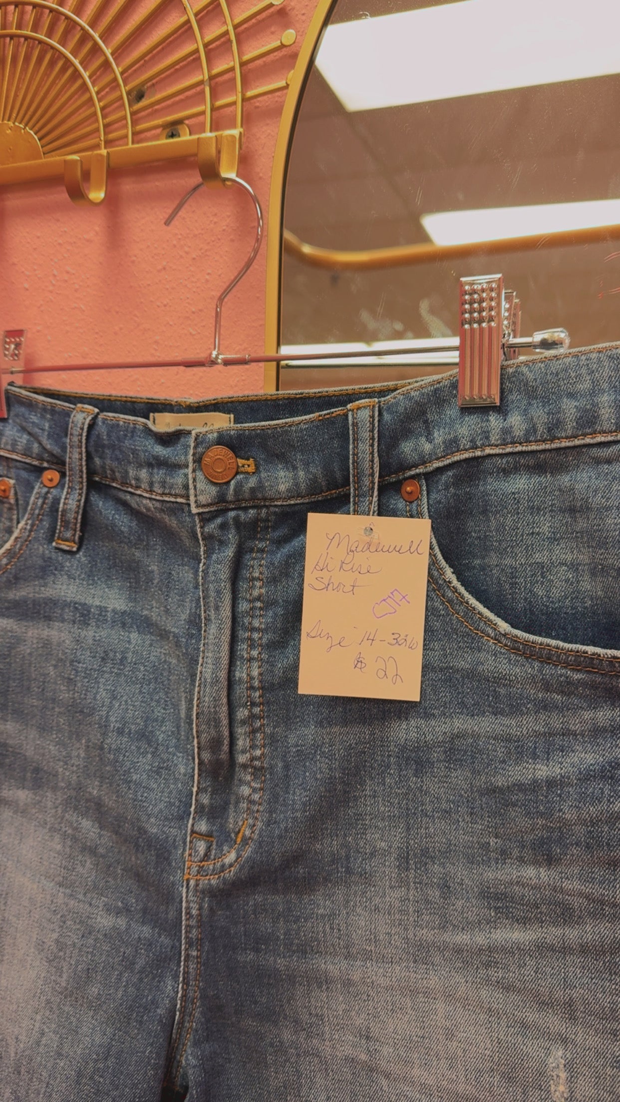 Madewell Hi-Rise Shorts Size 14/32