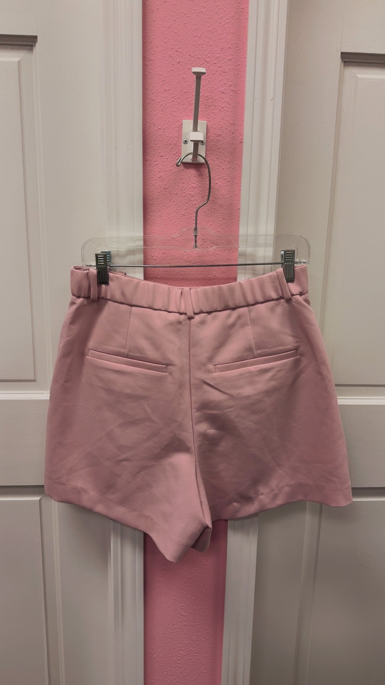 Abercrombie & Fitch Pink Trouser Shorts Size 8/29