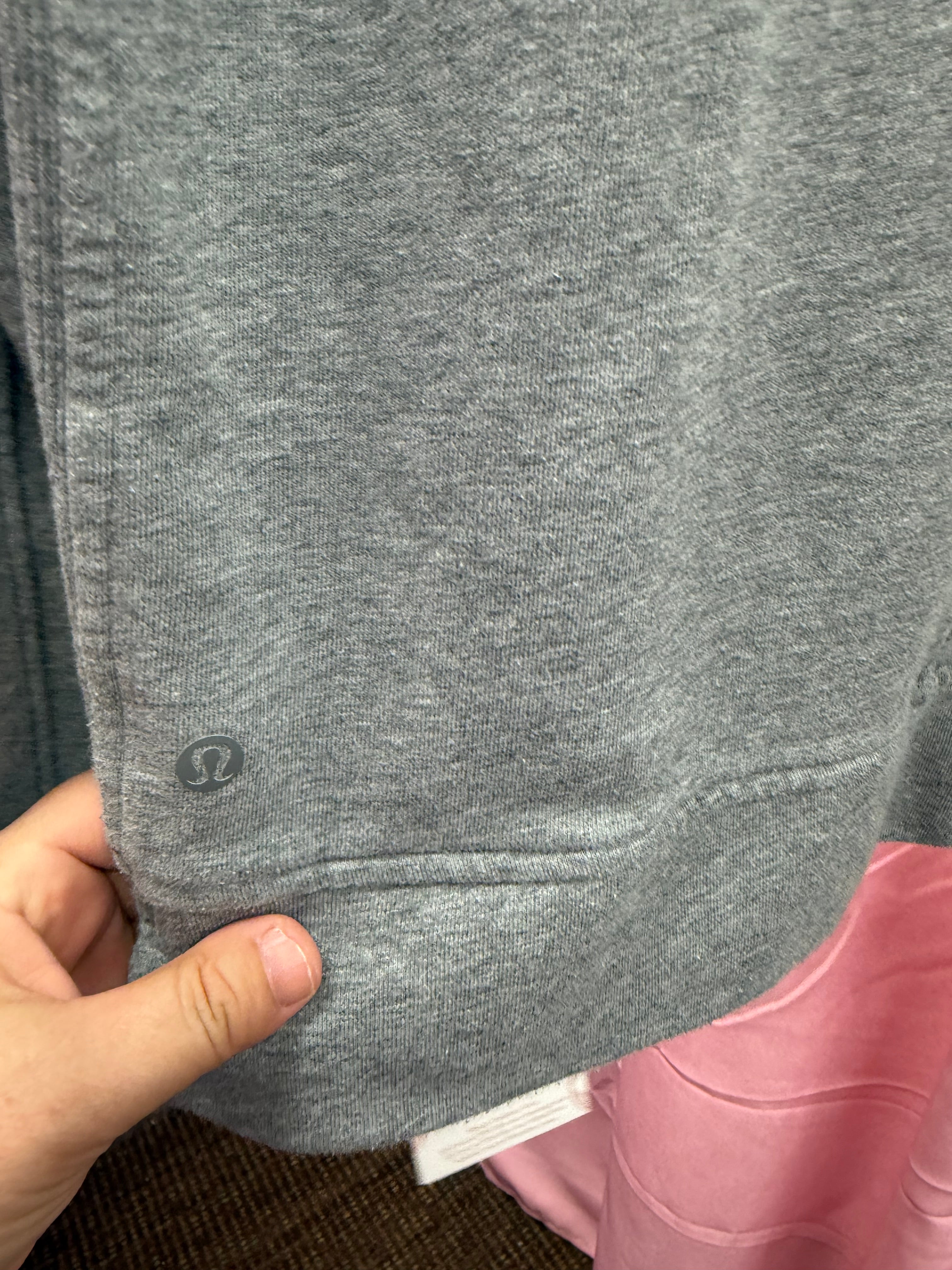 Lululemon Press Pause Crew With Pockets Size 10