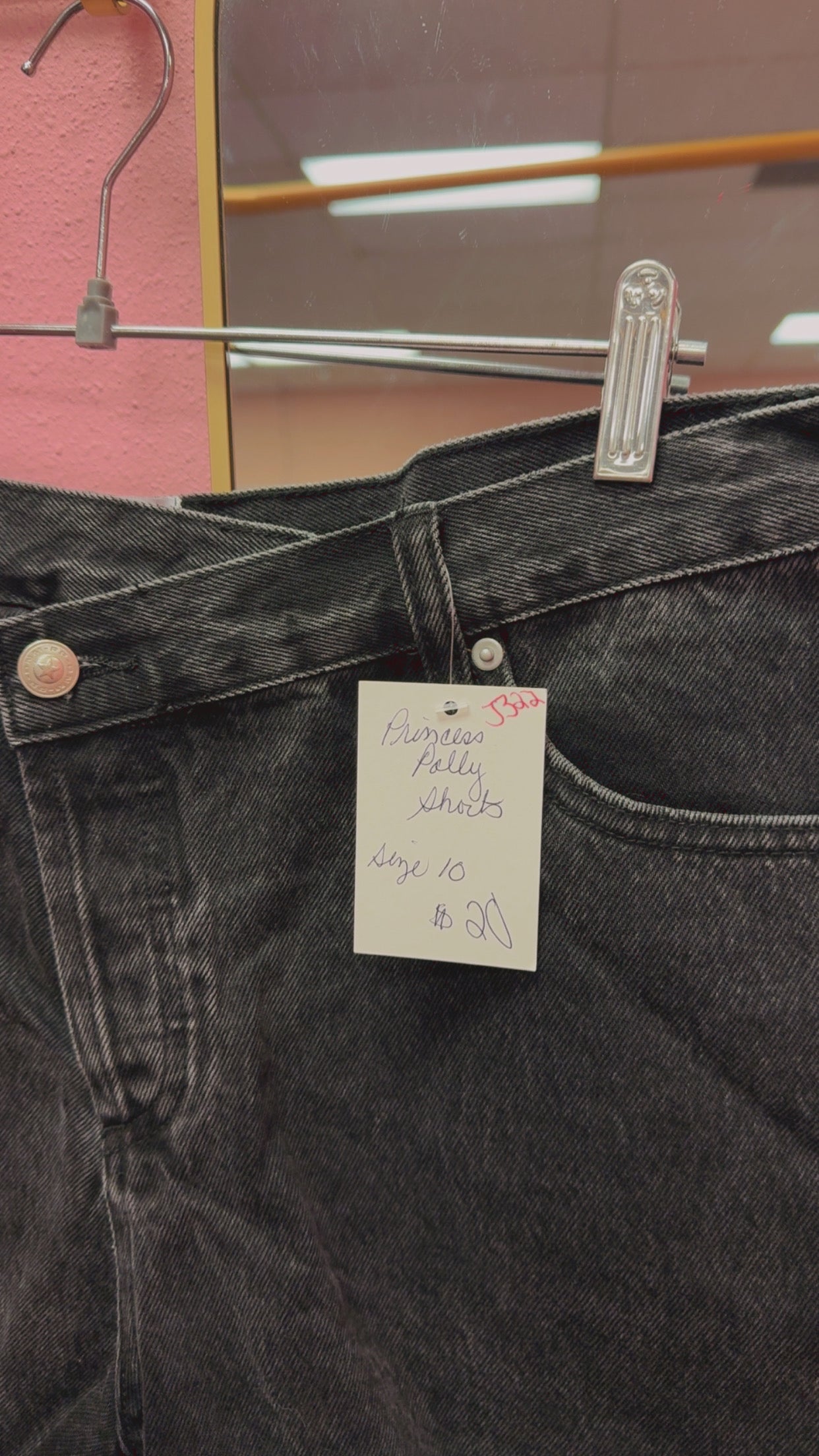 Princess Polly Crossover Waist Shorts Size 10