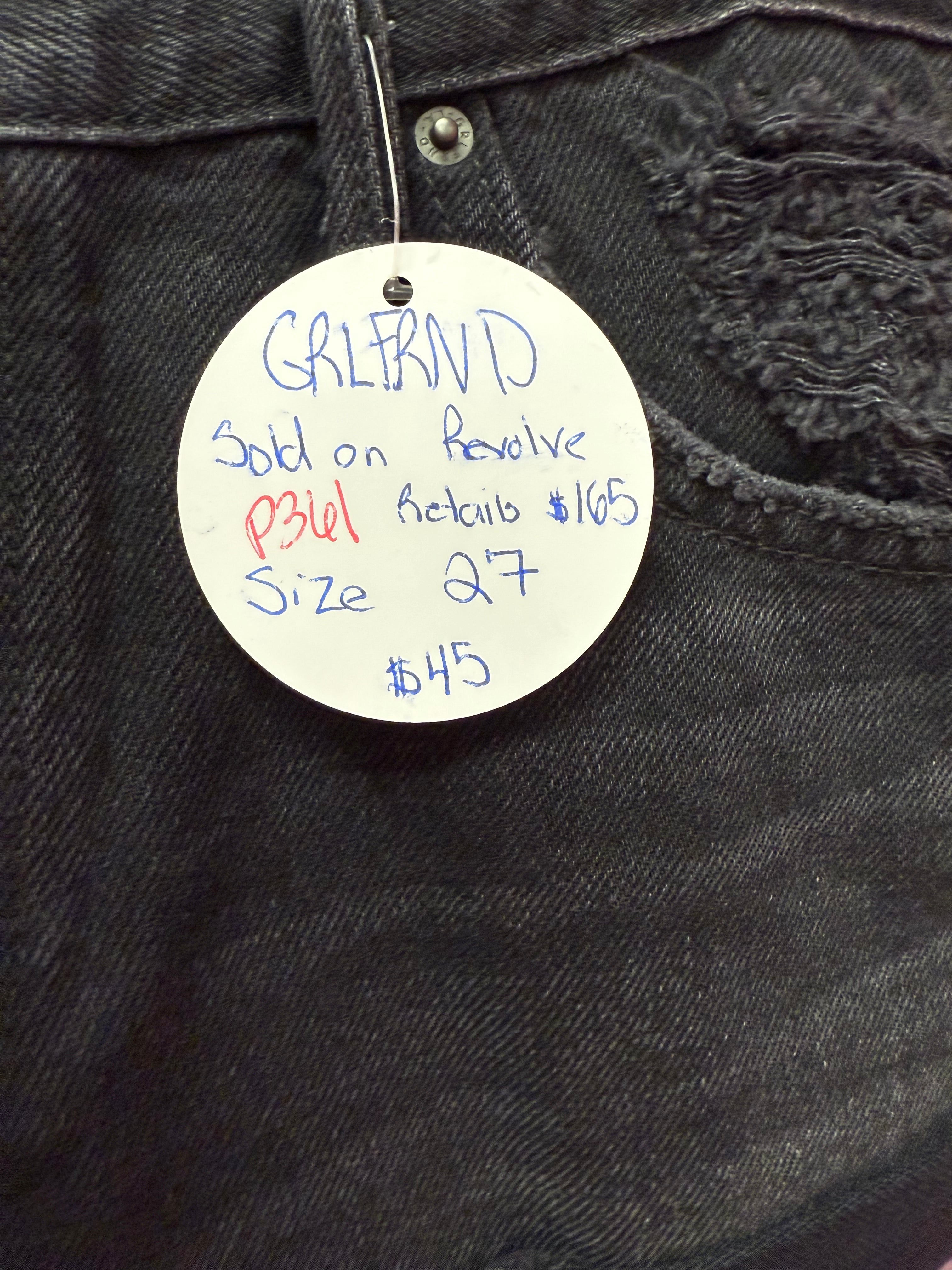 GRLFRND Shorts Size 27 NWT