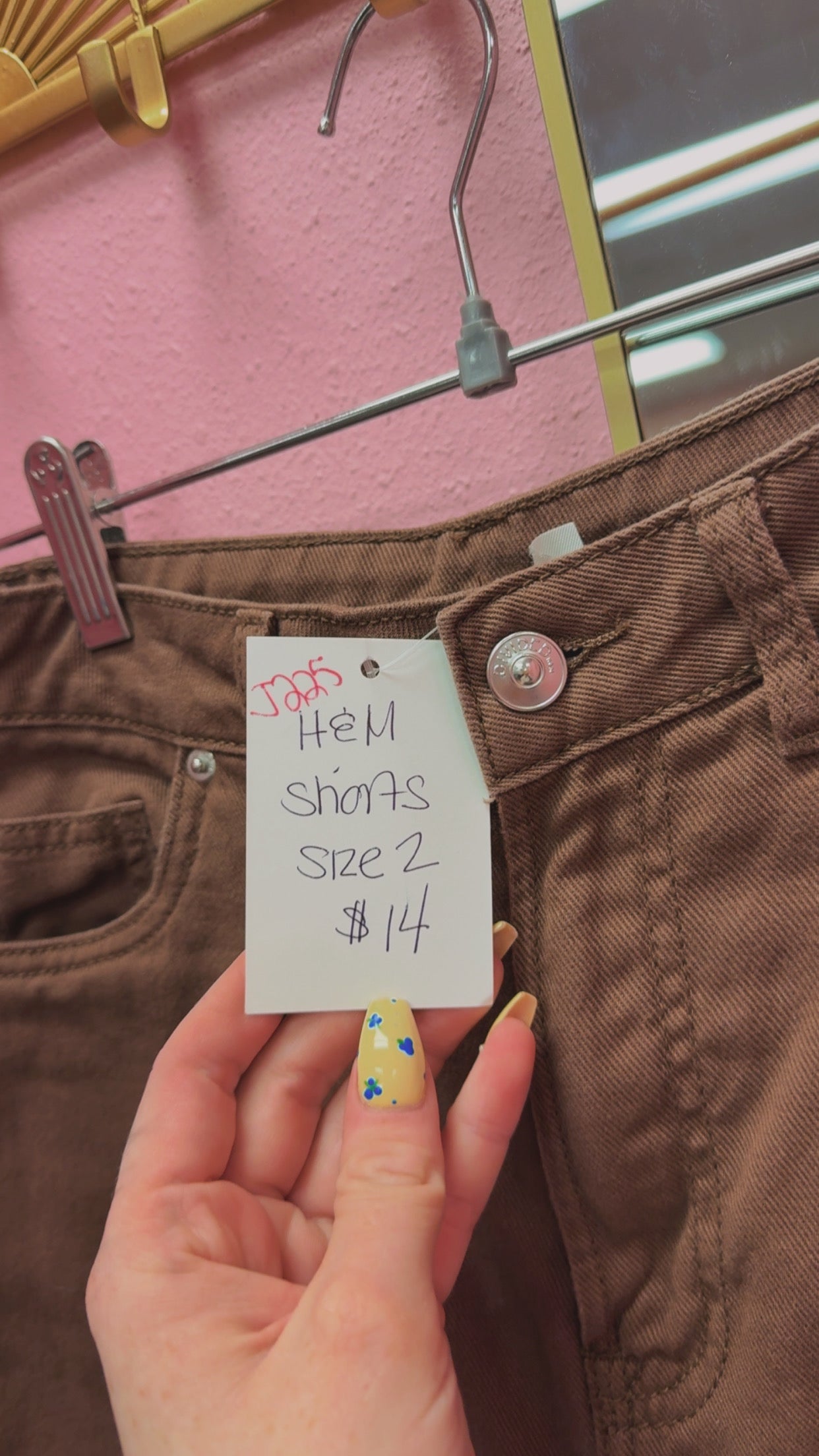 Divided Hi-Rise Shorts Size 2