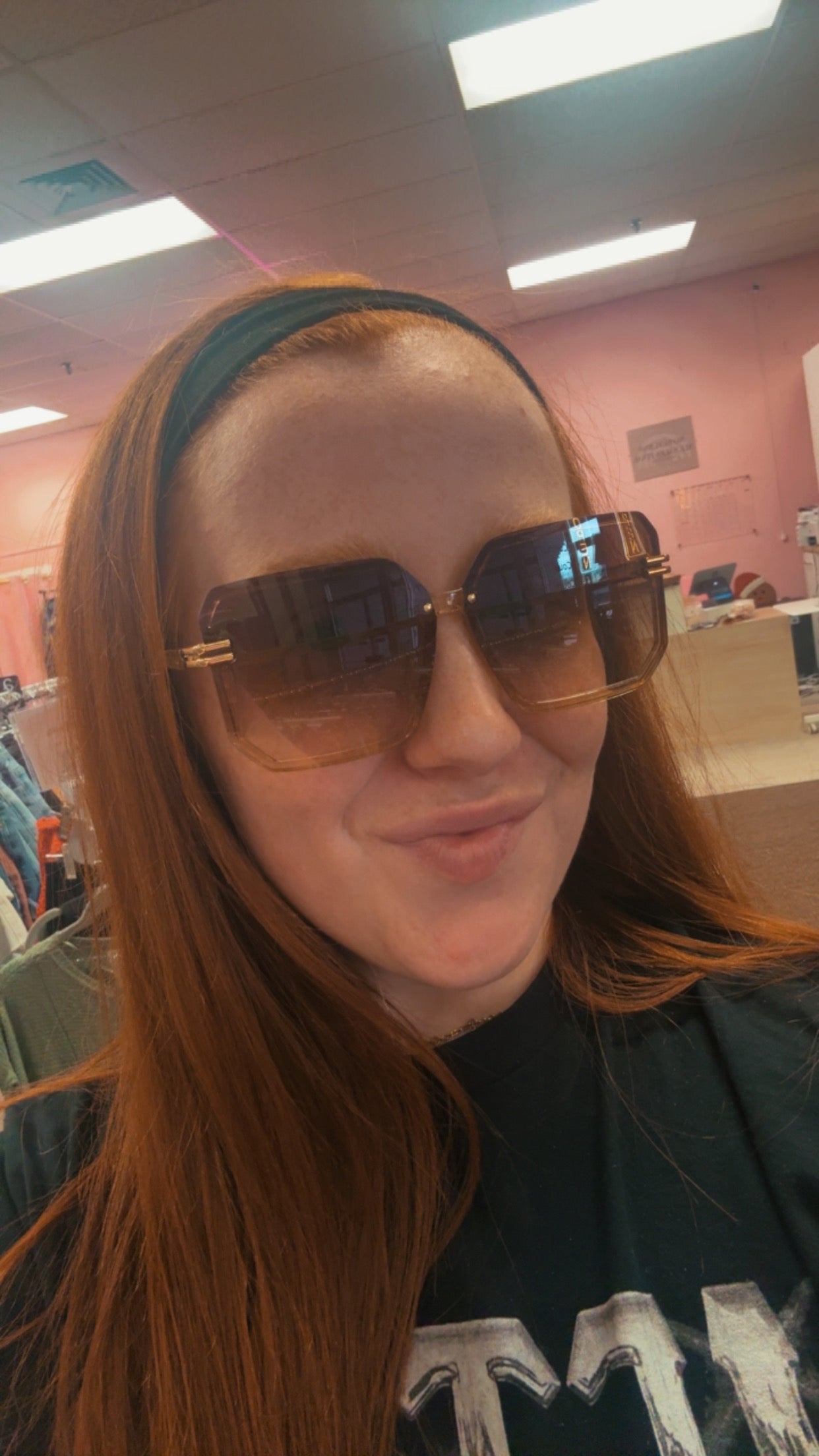 $8 SUNNIES- BRONZE OVERSIZED SQUARES