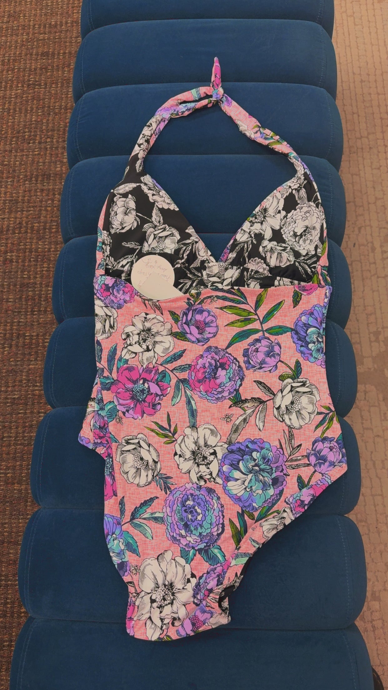 Vera Bradley NEW WITH TAGS One Piece Swimsuit Size Large Retails $98