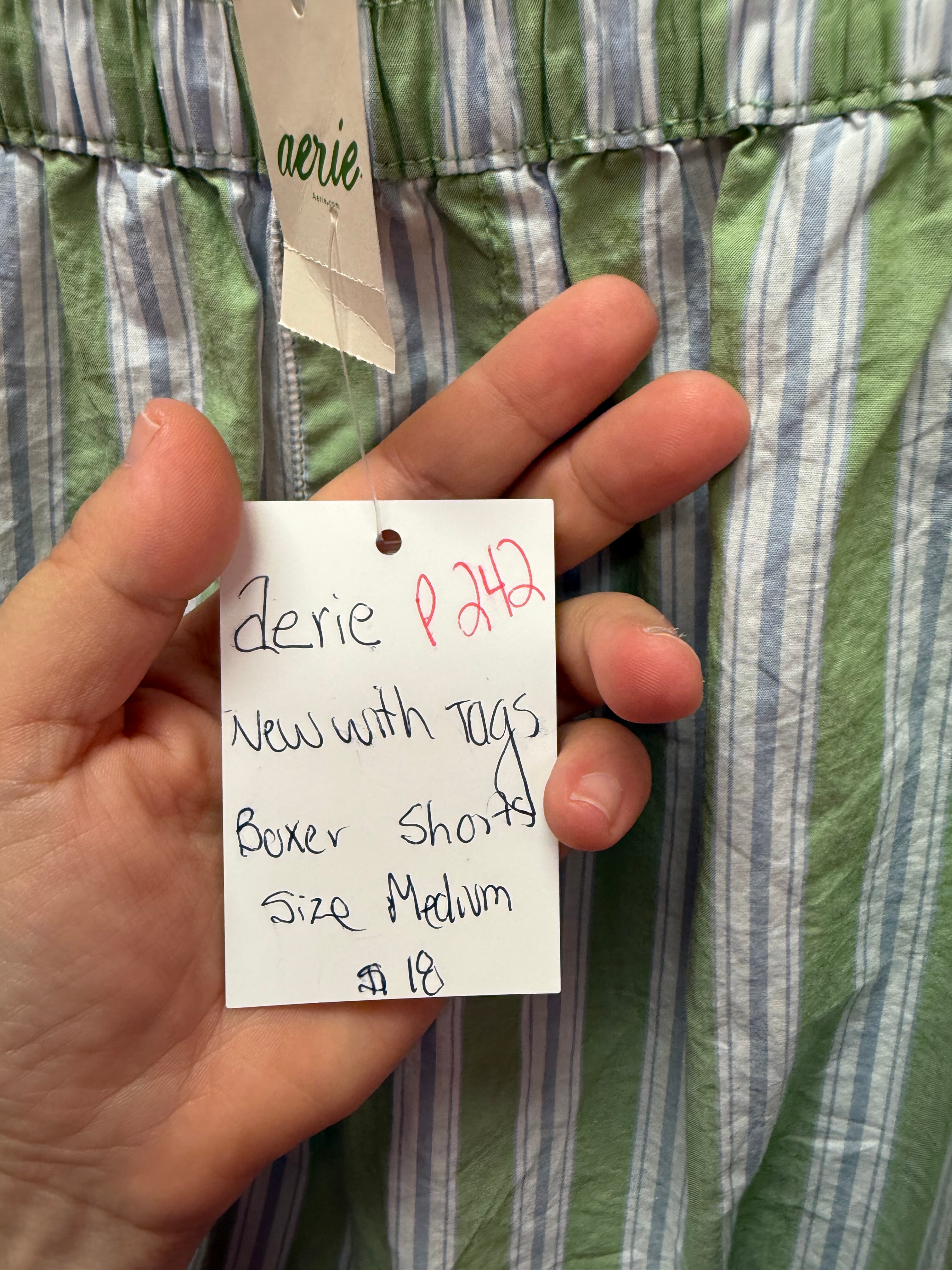 Aerie Boxer Shorts Medium NWT