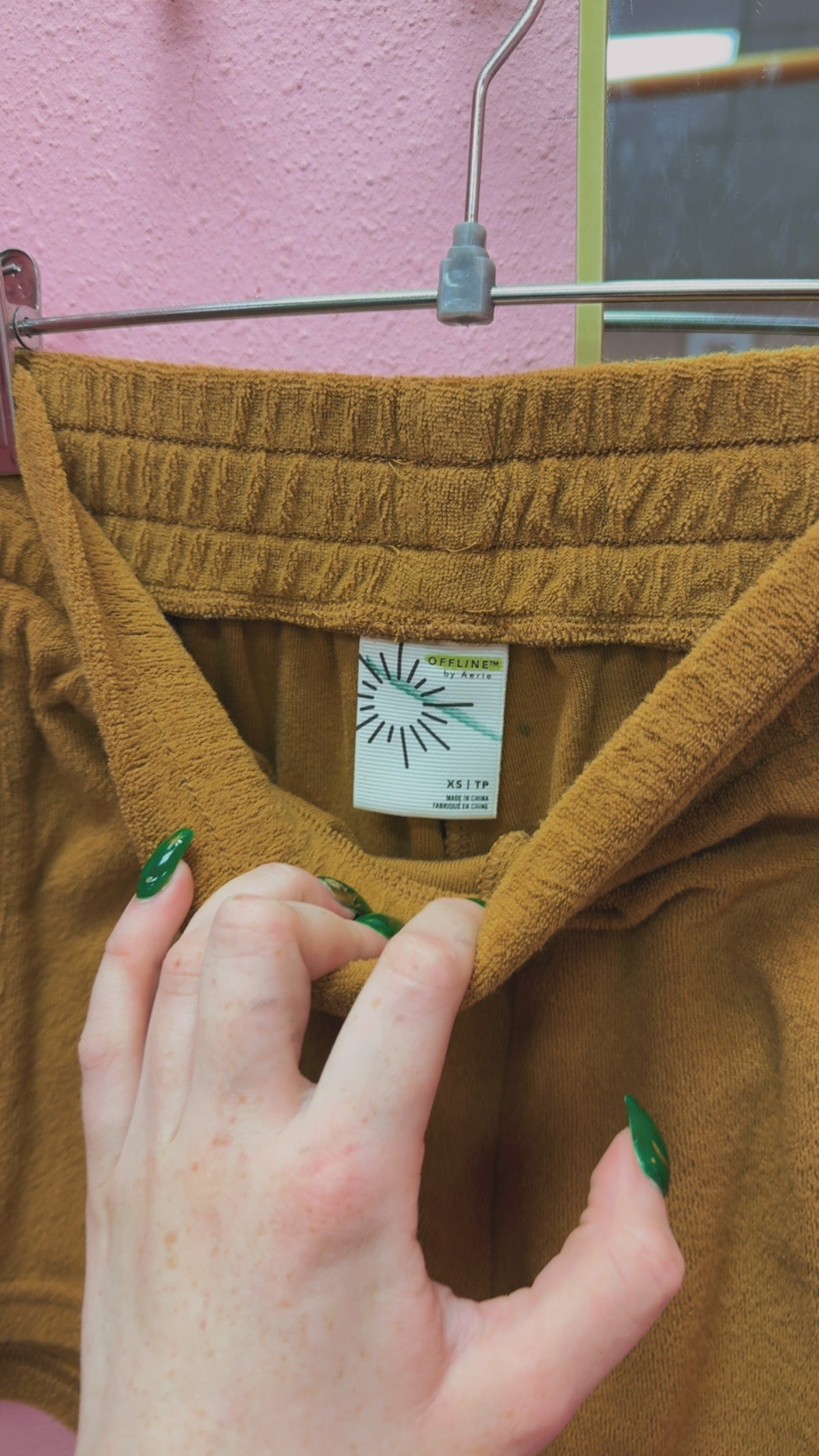 Aerie OFFLINE Terry Shorts Size XS
