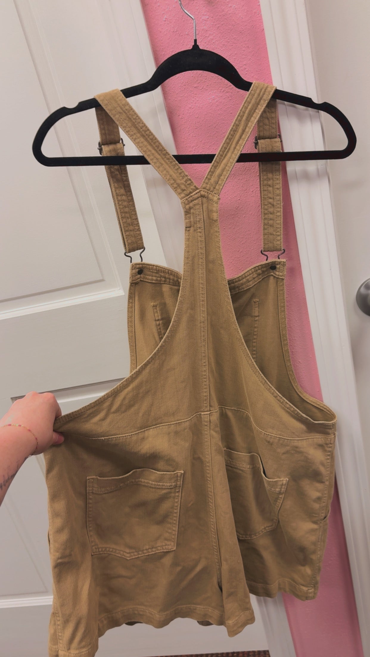 Aerie Brown Overalls Size XL