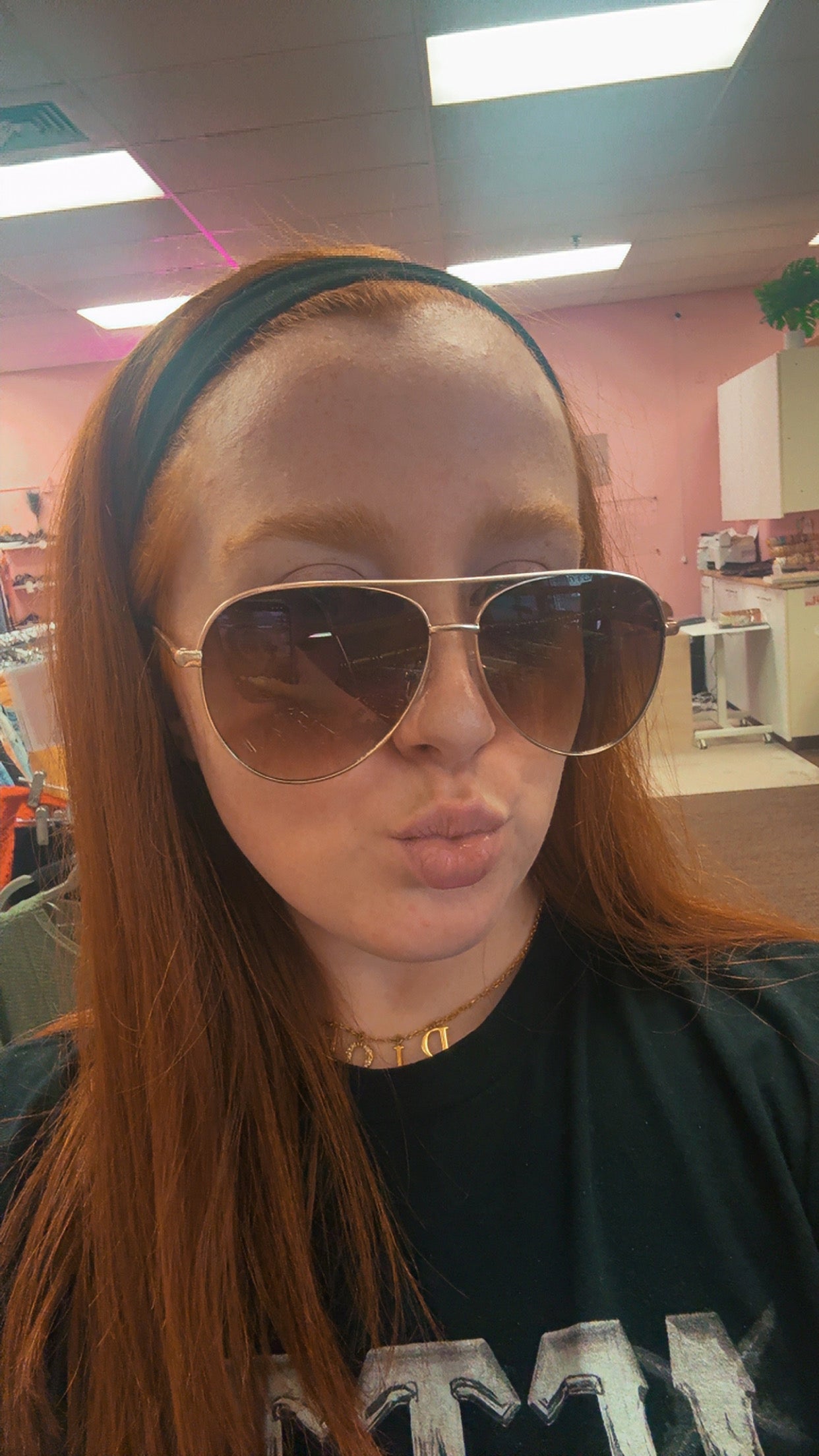 $8 SUNNIES/ Brown & Gold Aviator