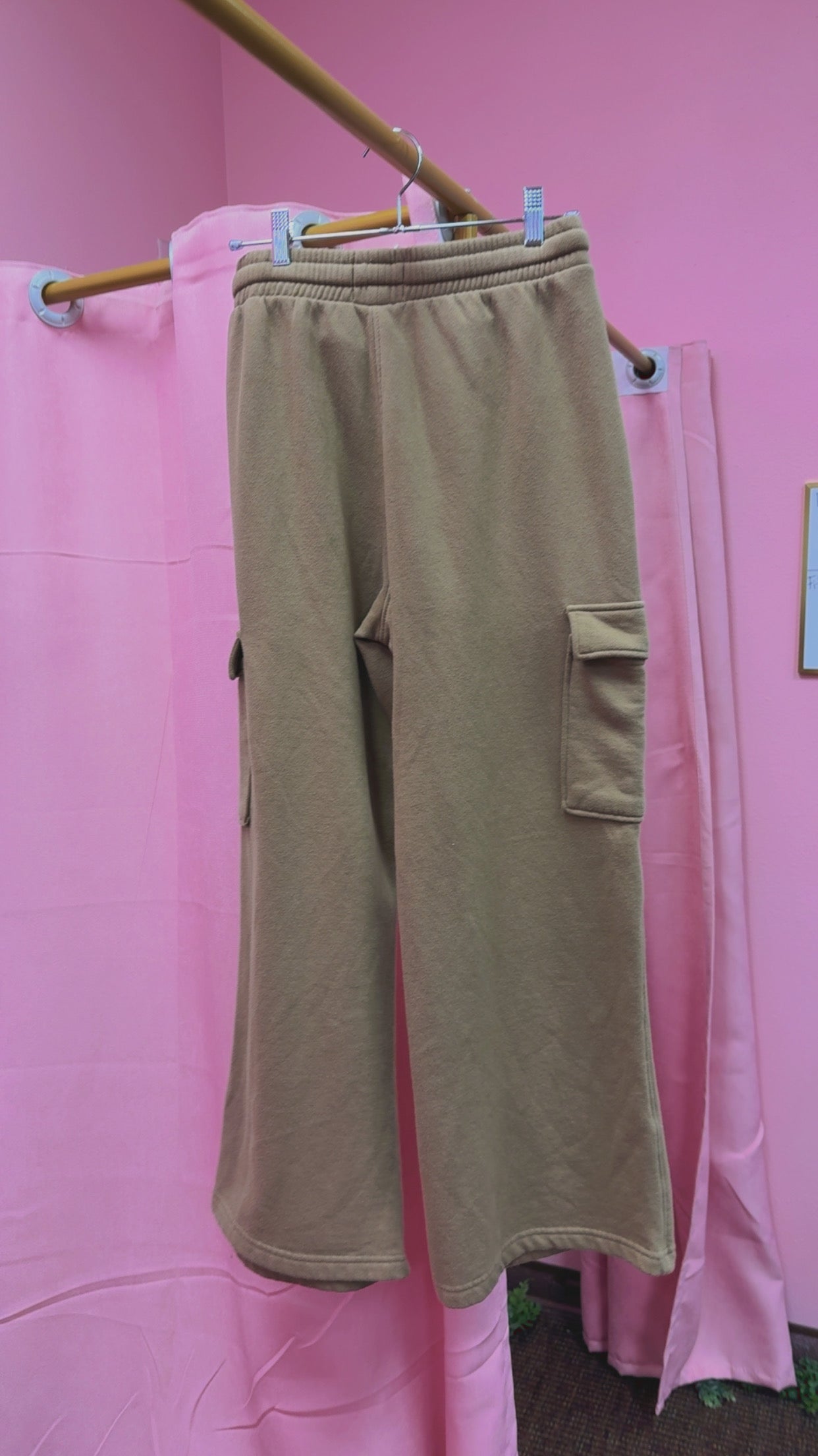 Risen Cargo Sweatpants Size Medium