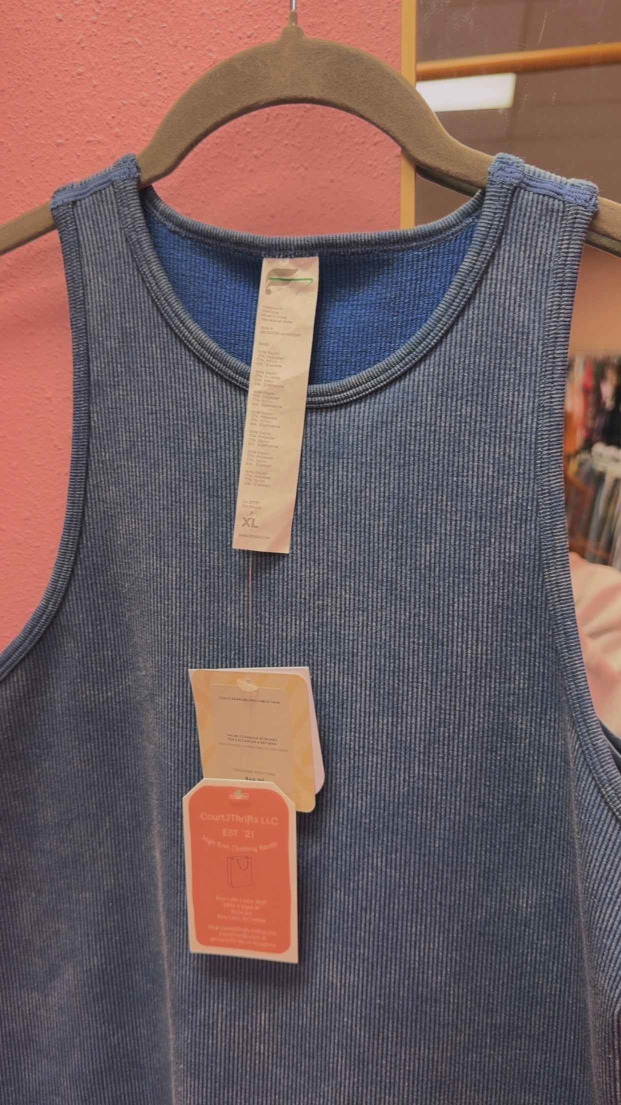 Fabletics NWT Tank Size XL